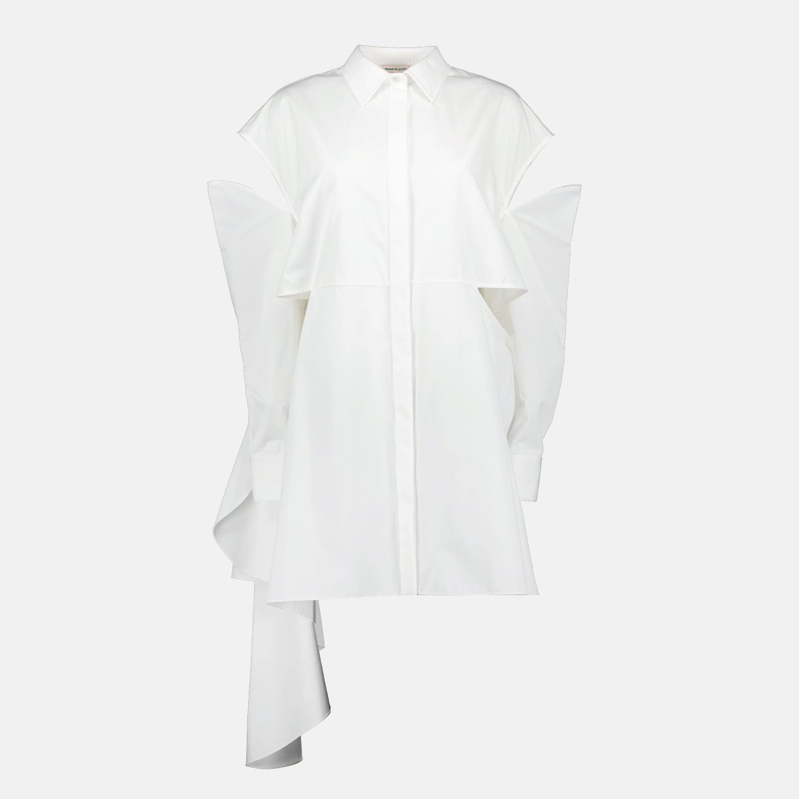 alexander mcqueen white shirt dress White McQueen Dresses for Women