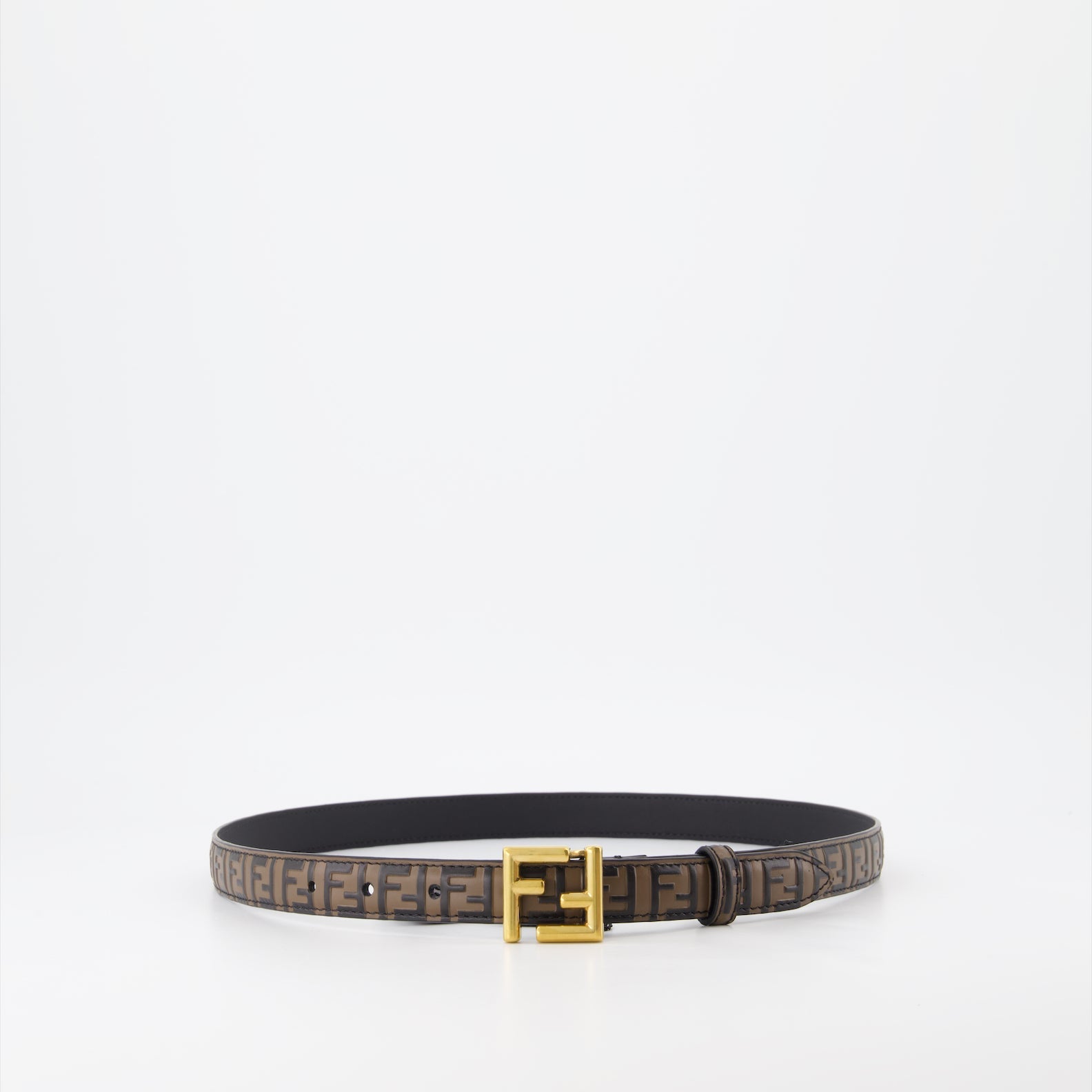 Brown Leather Belt Fendi Women WE IN STYLE