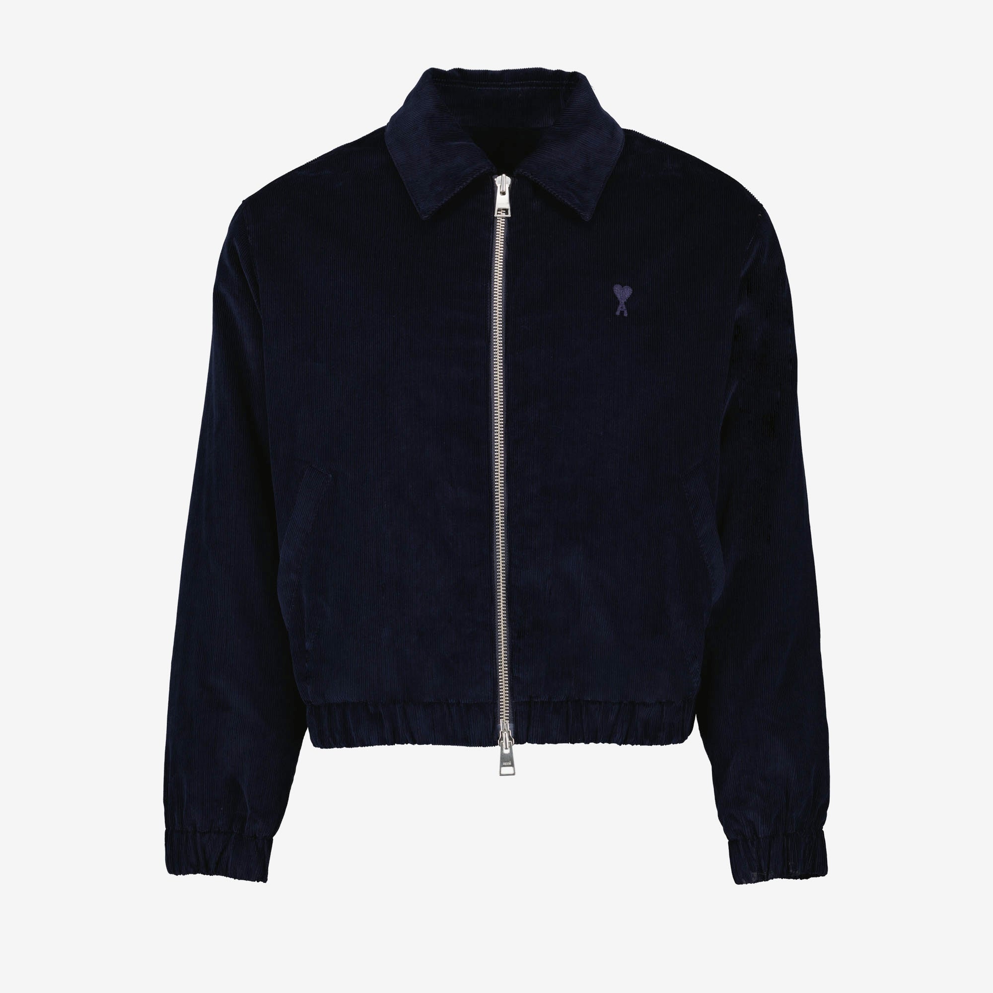 Velvet Jacket Ami de Coeur Blue - Ami PARIS - Men | WE IN STYLE