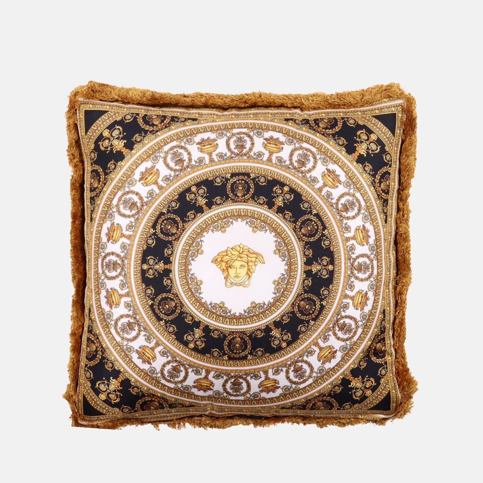 リバーシブル I ♡ Baroque シルククッション - Versace - ユニ