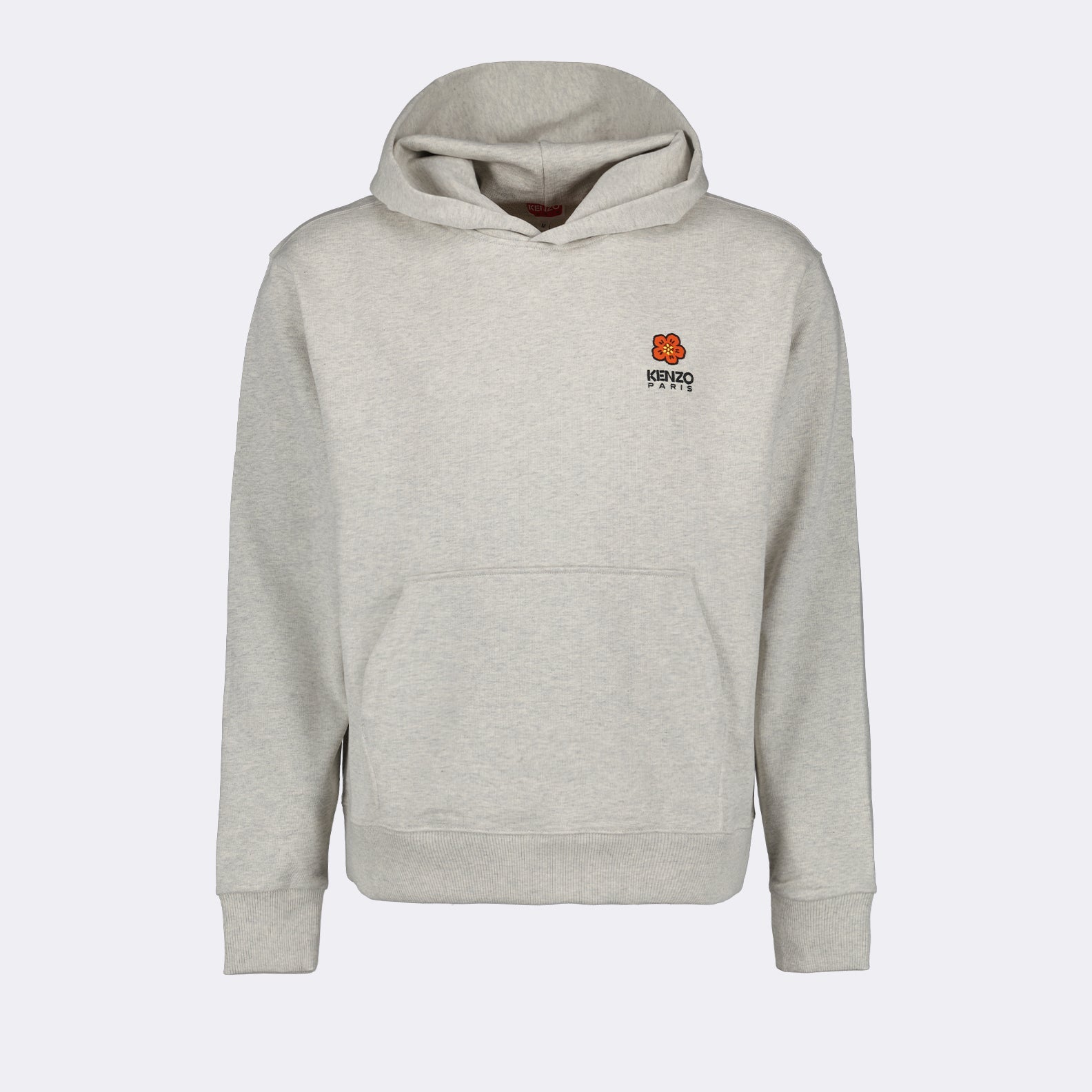 Grey Hoodie with Boke Flower Kenzo Men WE IN STYLE