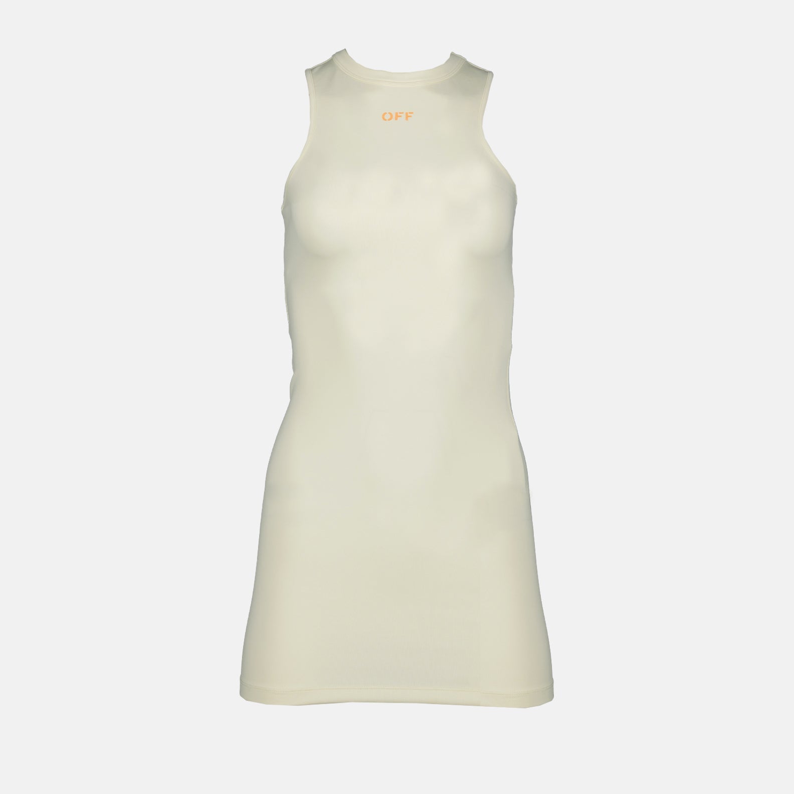 Off Quote Beige Dress - Off-White - Women | WE IN STYLE