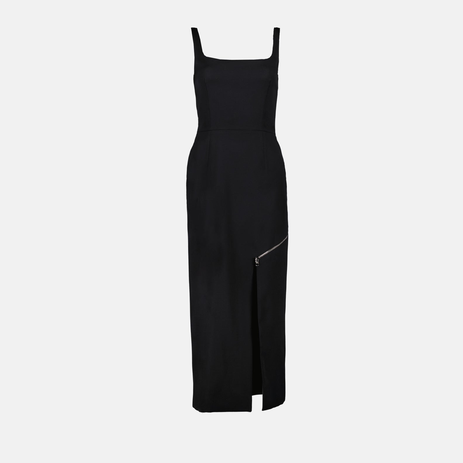 Black Split Pencil Dress - Alexander McQueen - Women | WE IN STYLE Black Split Pencil Dress - Alexander McQueen - Women | WE IN STYLE