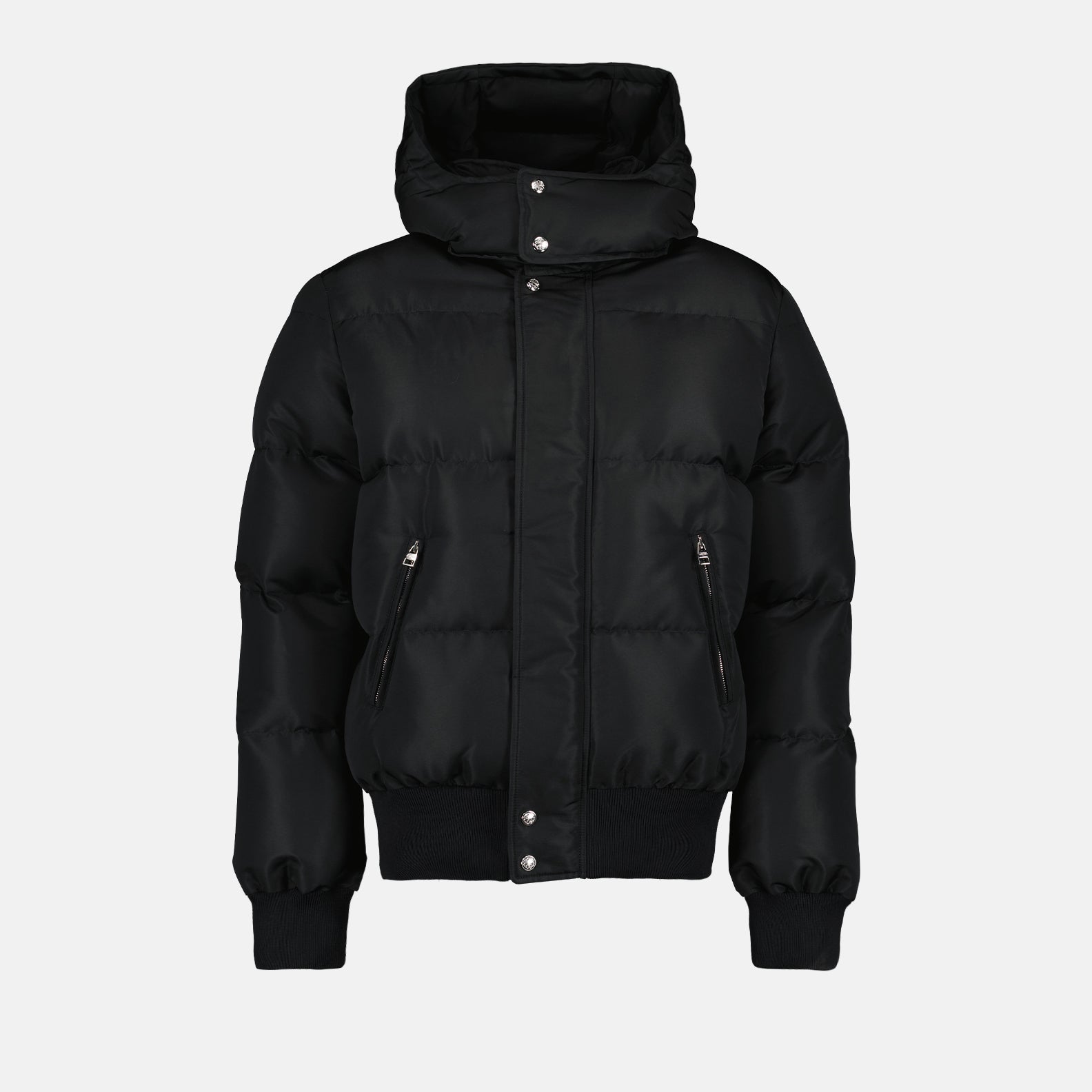 Men s Black Puffer Jacket Alexander McQueen Men WE IN STYLE