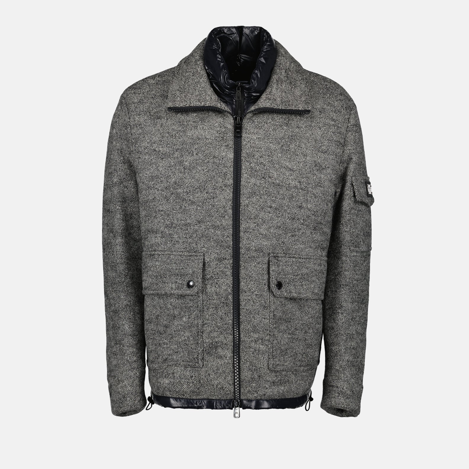 Gray Wool Jacket - Dolce & Gabbana - Men | WE IN STYLE