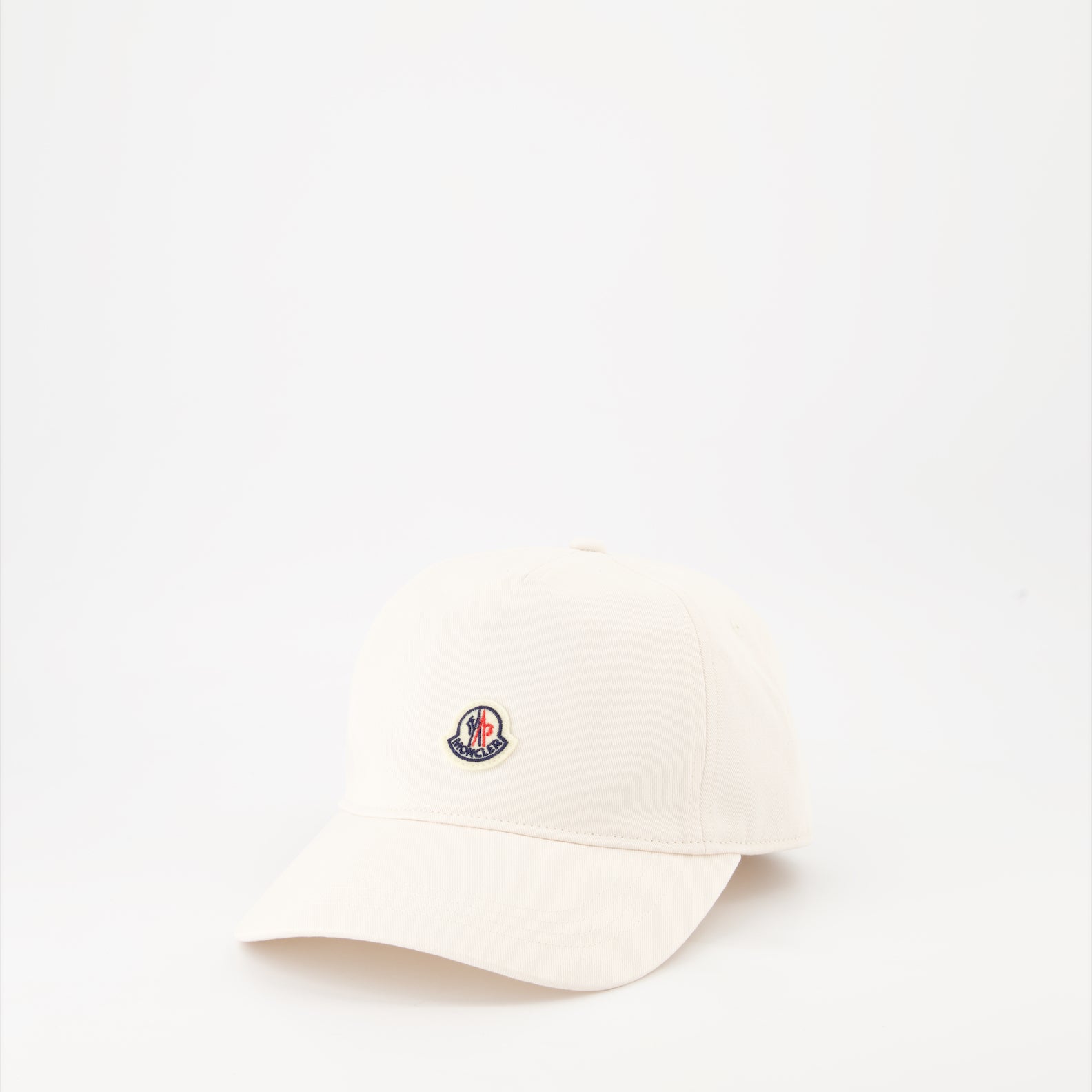 MONCLER • White logo on sale baseball cap