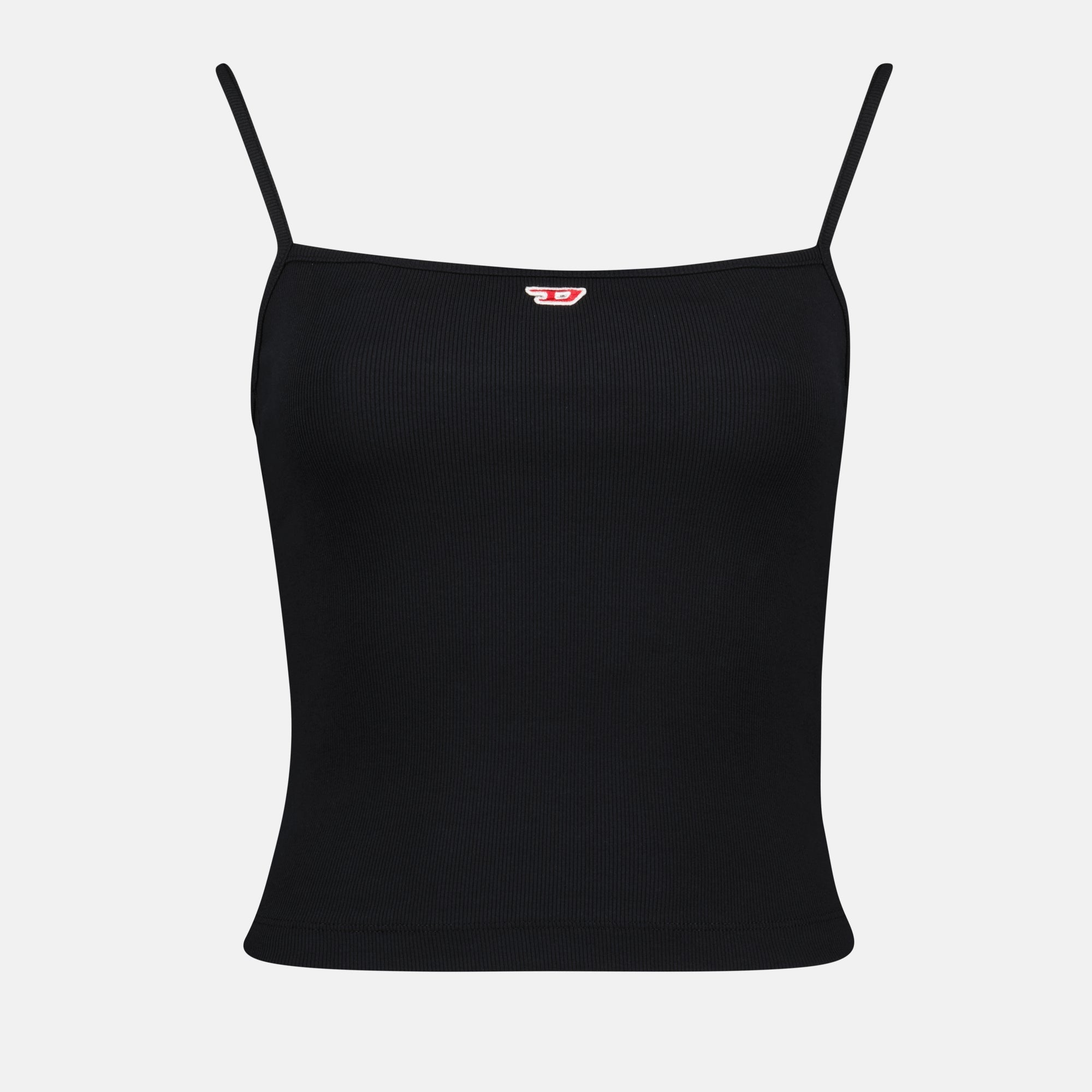 DIESEL ブラック タンクトップ XS ブラック リブ付きタンクトップ - Diesel - レディース | WE IN STYLE