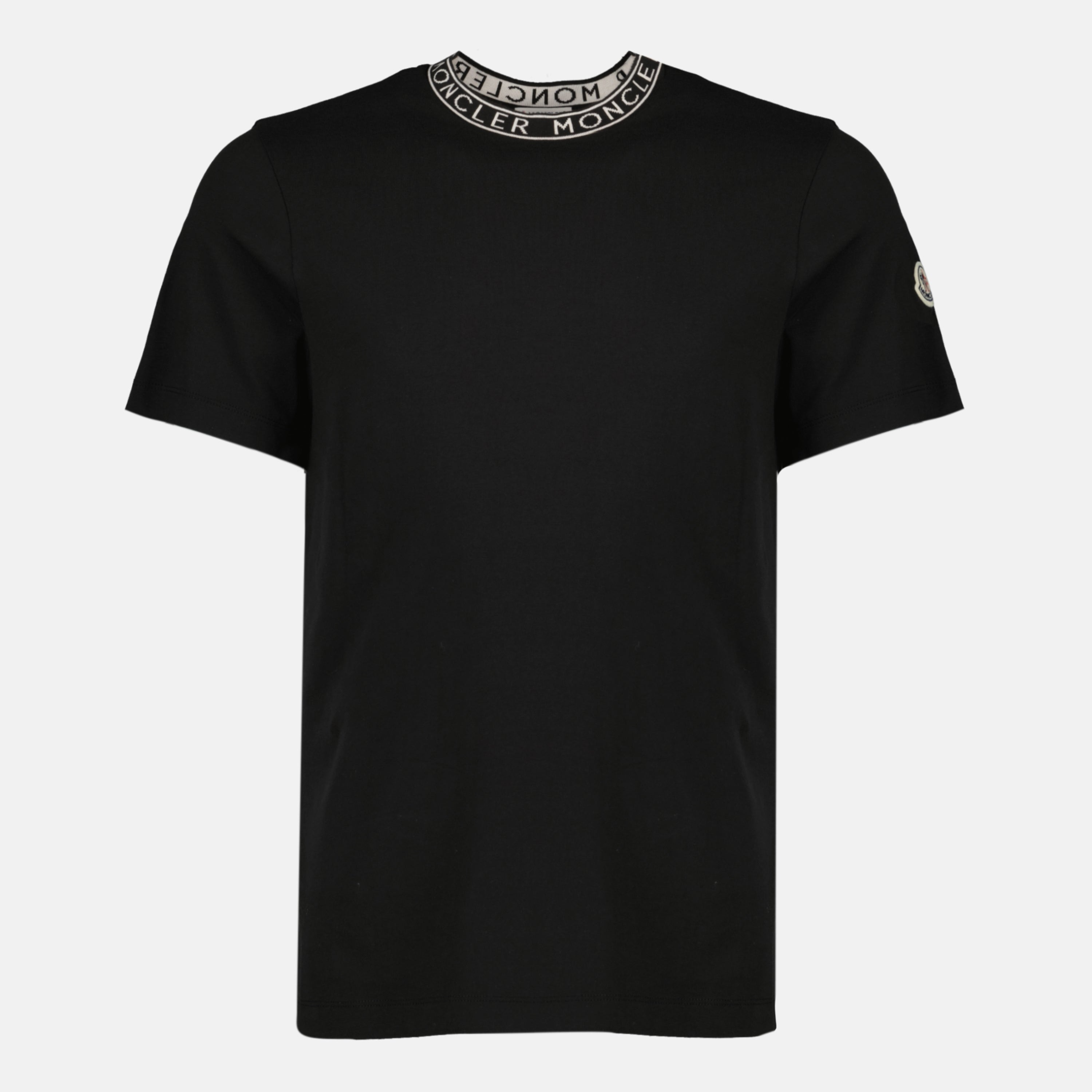 Moncler Black Logo T-Shirt - Men - Men | WE IN STYLE