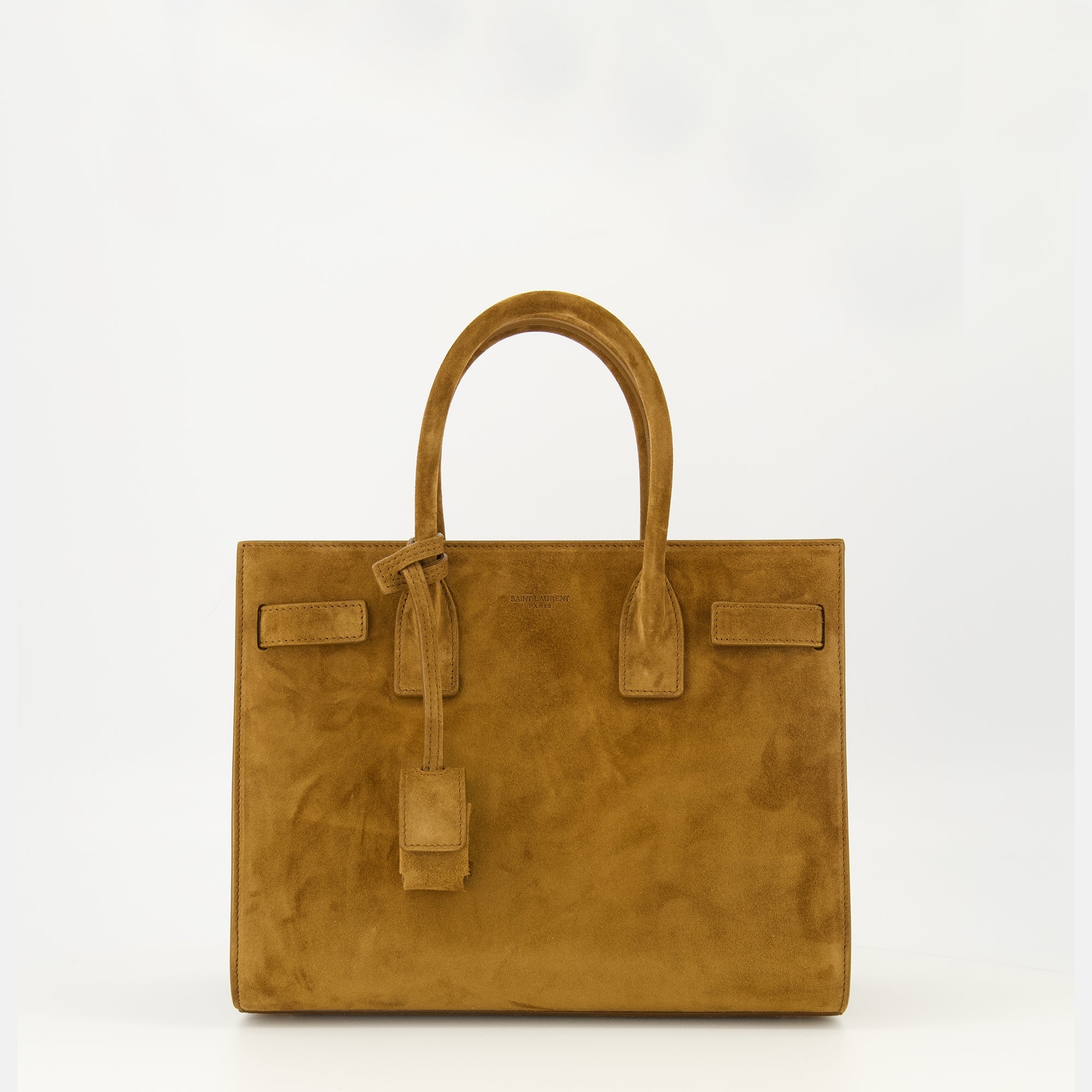 Brown Suede Day Bag - Saint Laurent - Women | WE IN STYLE