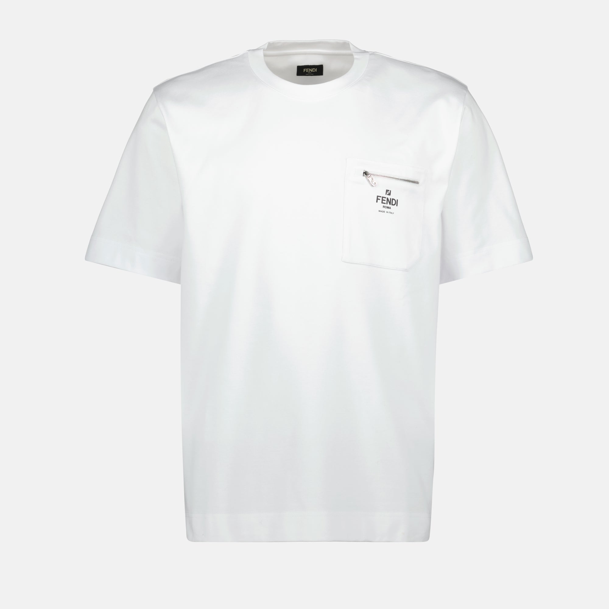 ホワイトコットンTシャツ - Fendi - メンズ | WE IN STYLE