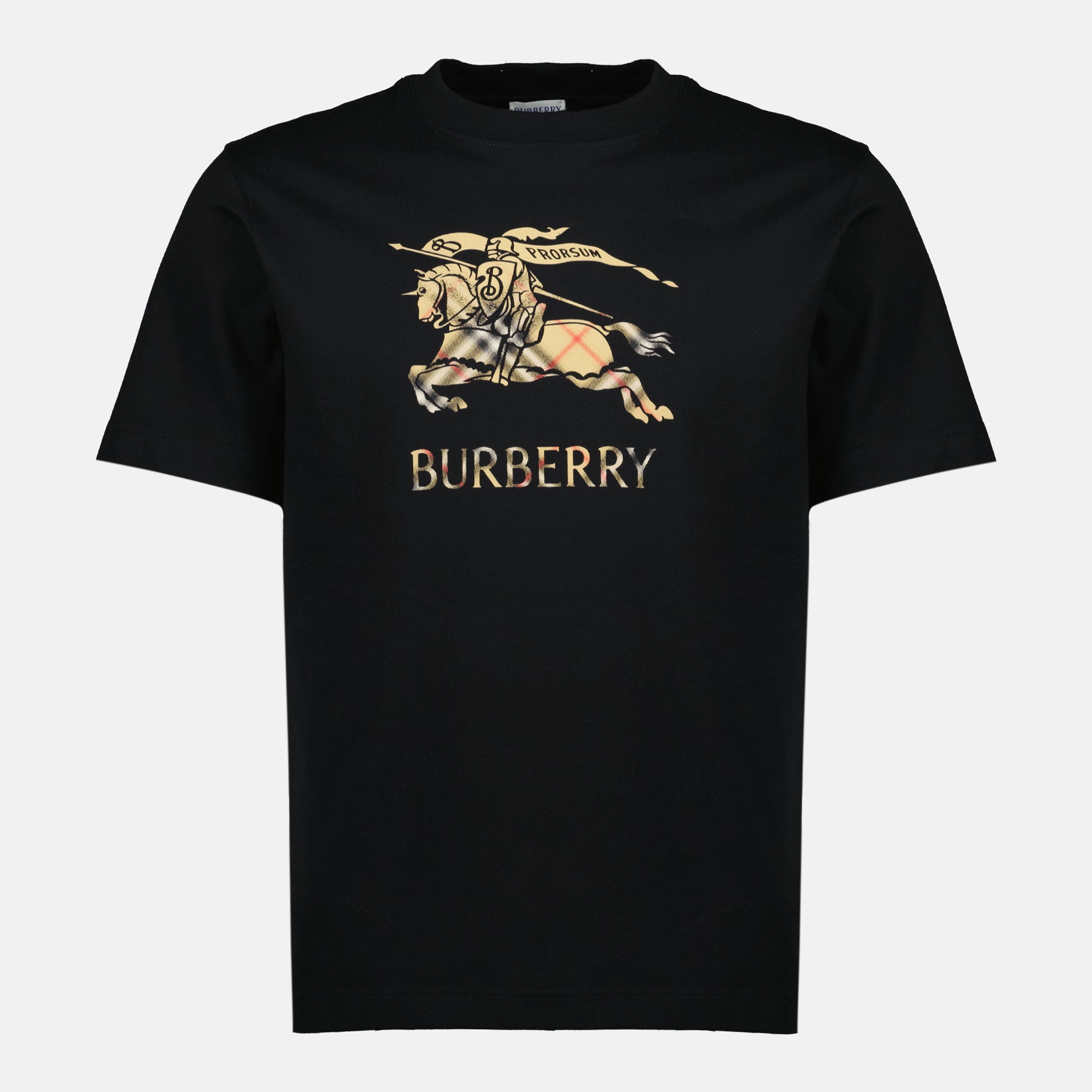 Ekd Black T-Shirt - Burberry - Men | WE IN STYLE