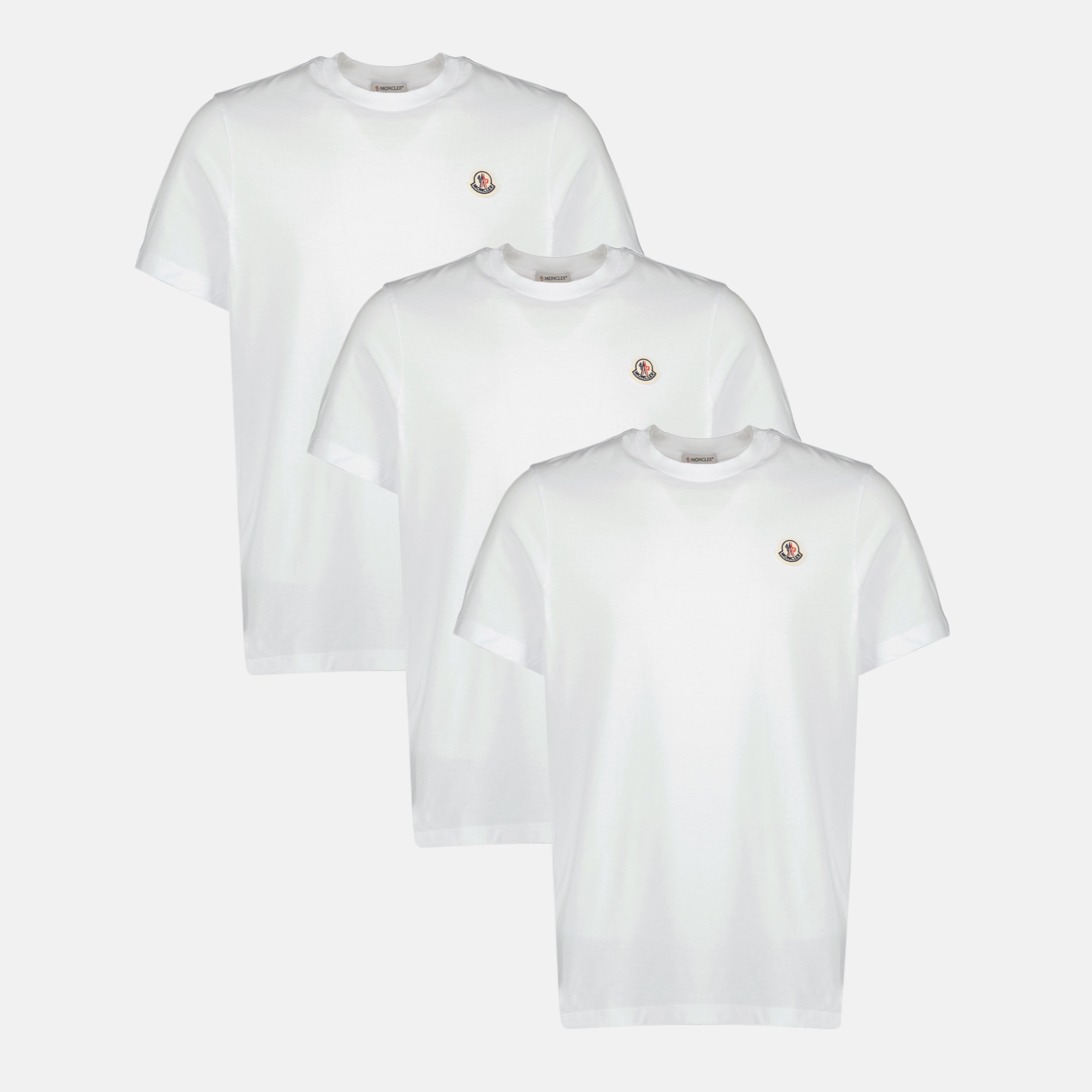 Set of Three Moncler T-Shirts - WE IN STYLE - Men | WE IN STYLE