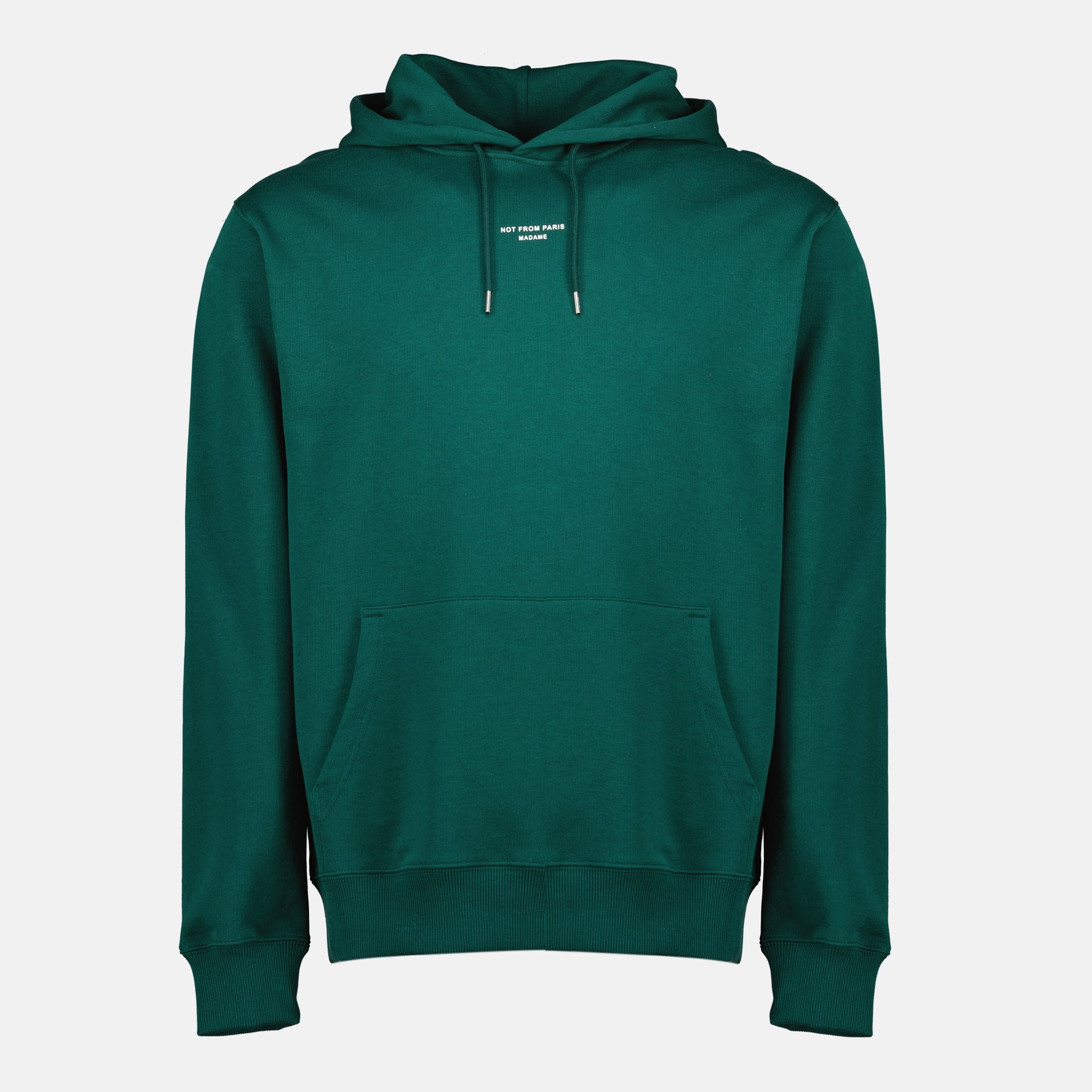 Classic Slogan Hooded Sweatshirt - Drôle de Monsieur - Drole De 