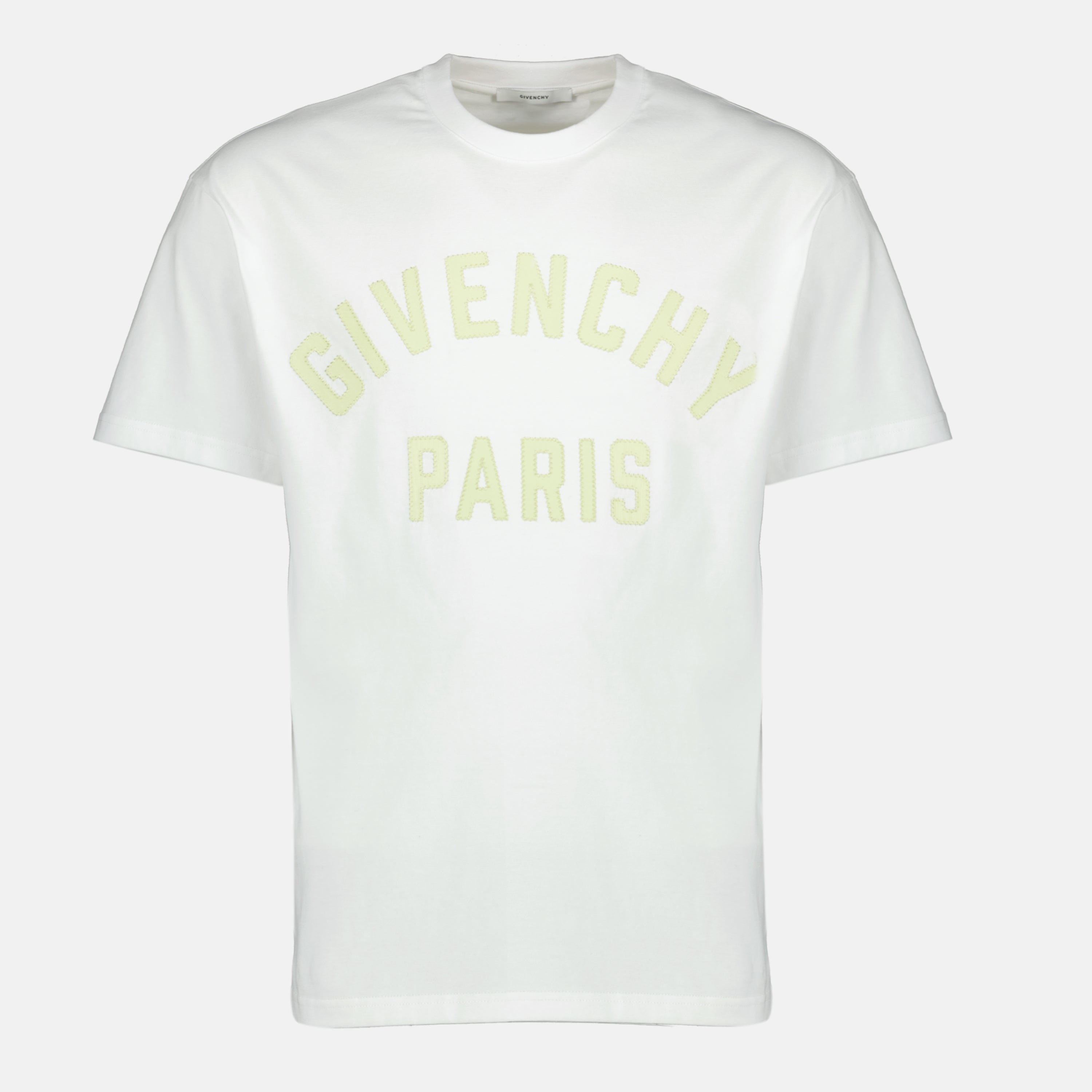 White Embroidered T-Shirt - Givenchy - Men | WE IN STYLE