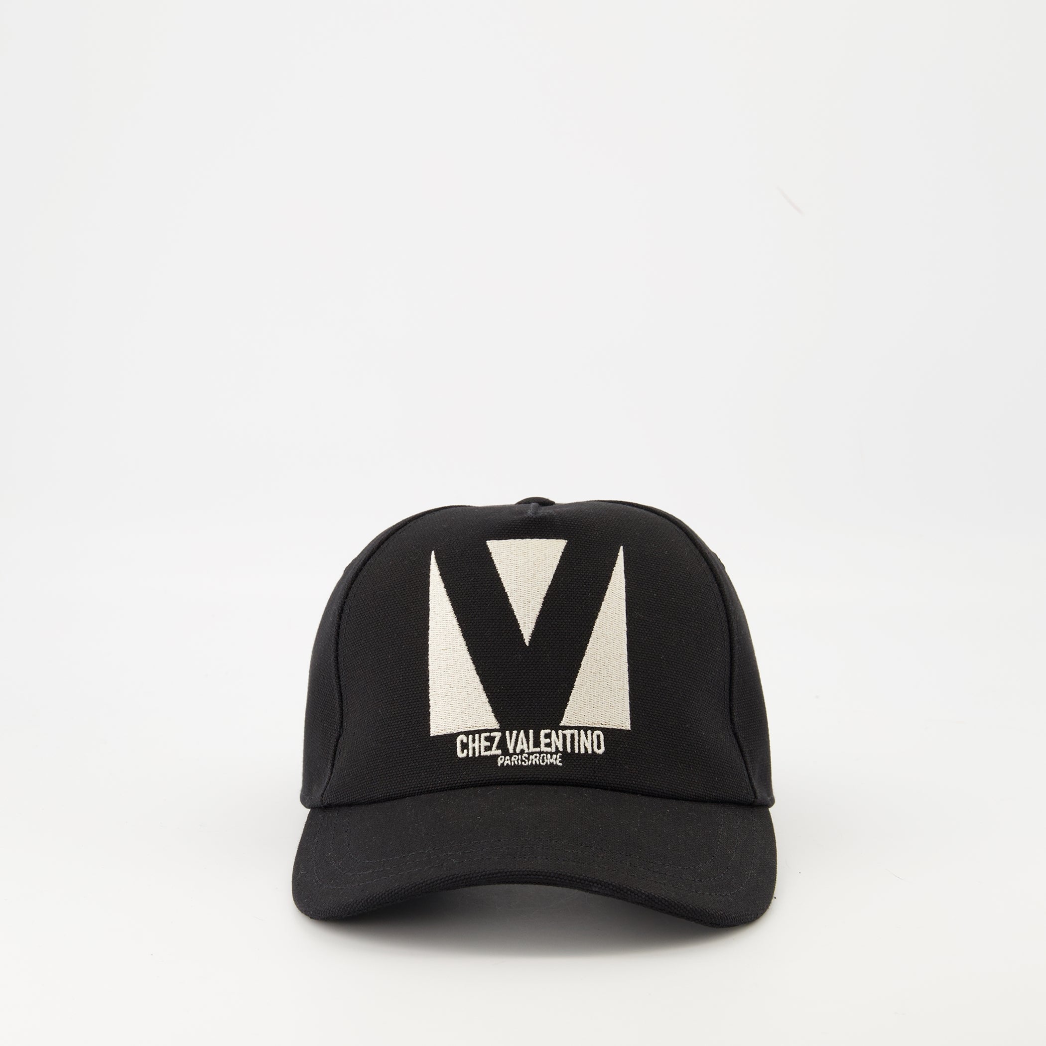 Valentino Cap - Cotton Black | WE IN STYLE