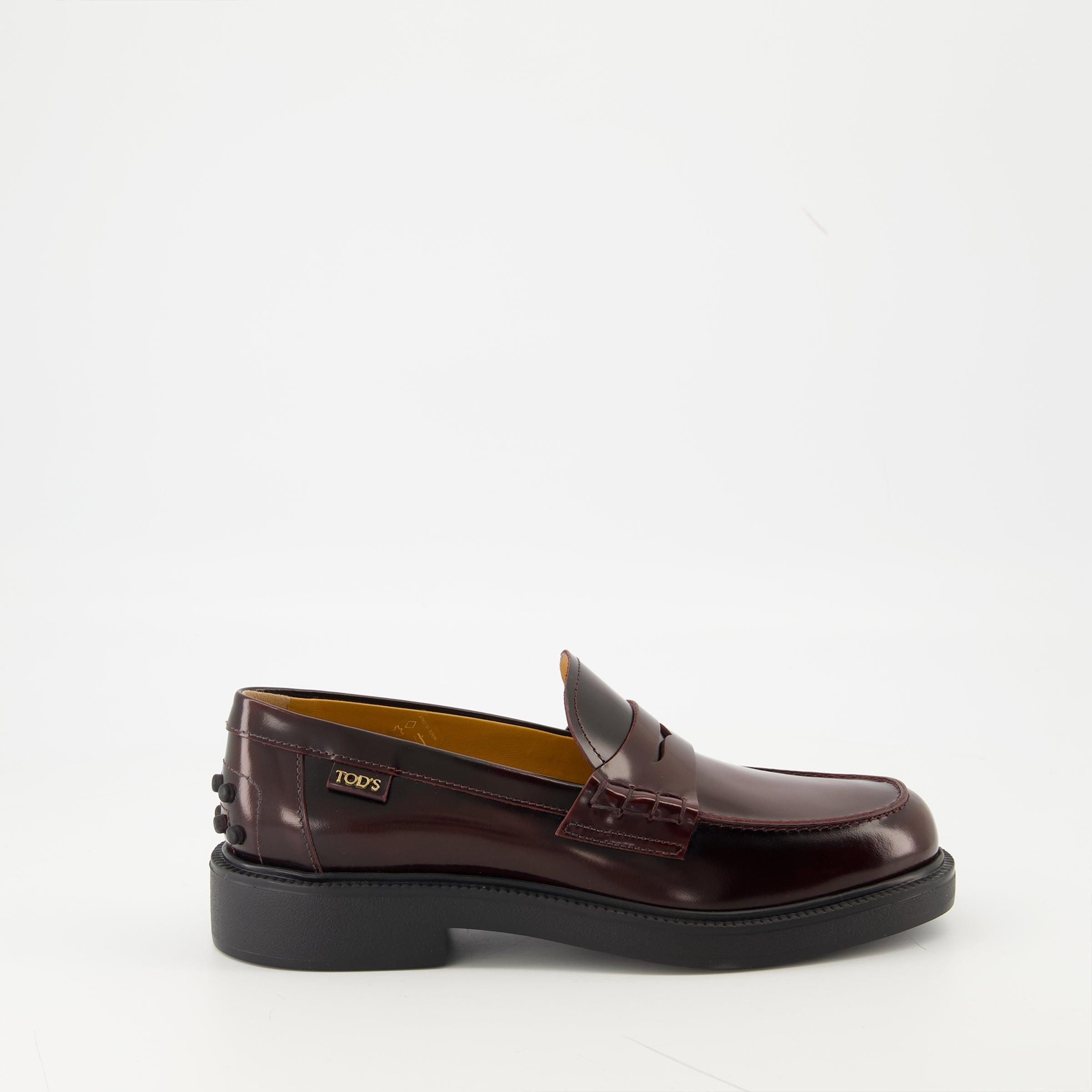 Mocasines Negros de Cuero Tod's WE IN STYLE
