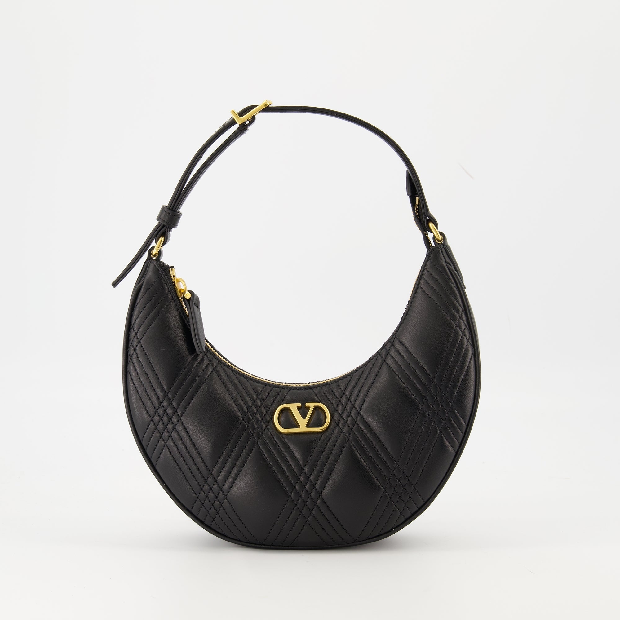 Hobo Quiltie 67 ブラックバッグ - Valentino | WE IN STYLE