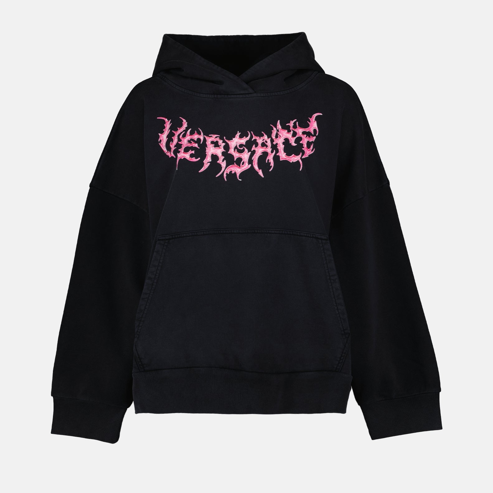 Black Logo Hoodie Versace Women WE IN STYLE - Main Image