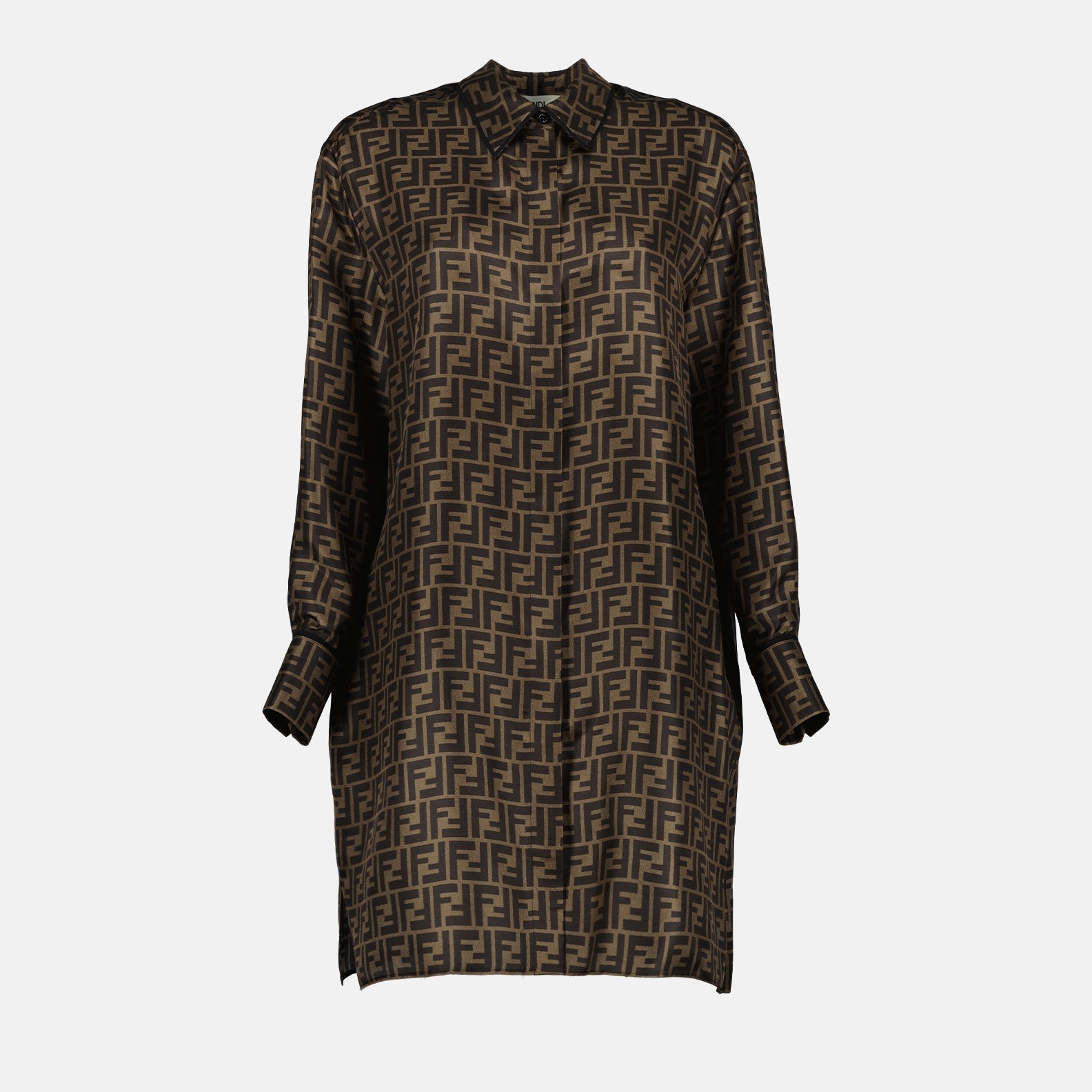 fendi dress for women Dress , Brown, Size 40- Fendi