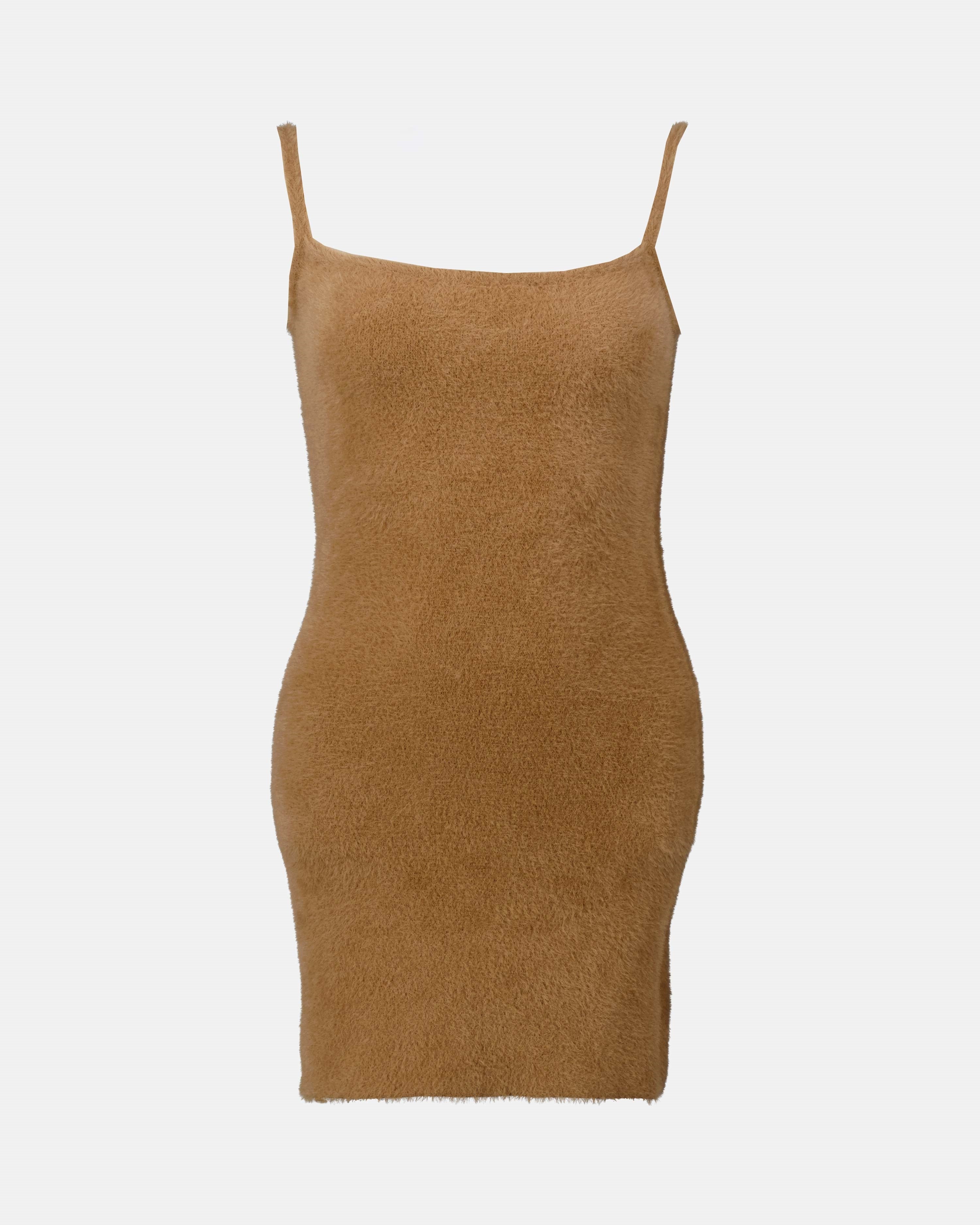 Fuzzy Dress - Women - Off-White | We in Style WE IN STYLE Fuzzy Dress - Women - Off-White | We in Style WE IN STYLE