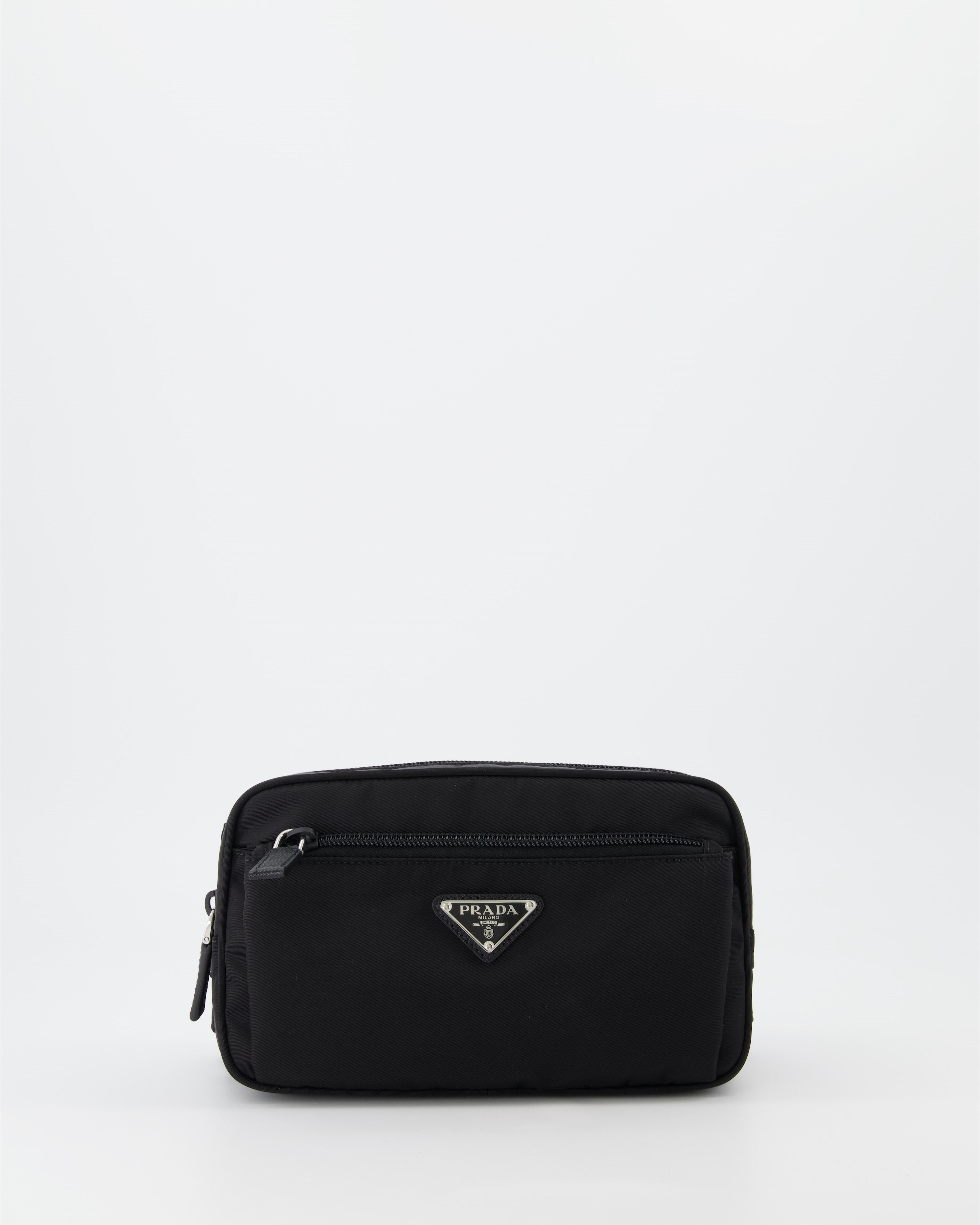 Black Re-Nylon Belt Bag Prada Men WE IN STYLE - Main Image