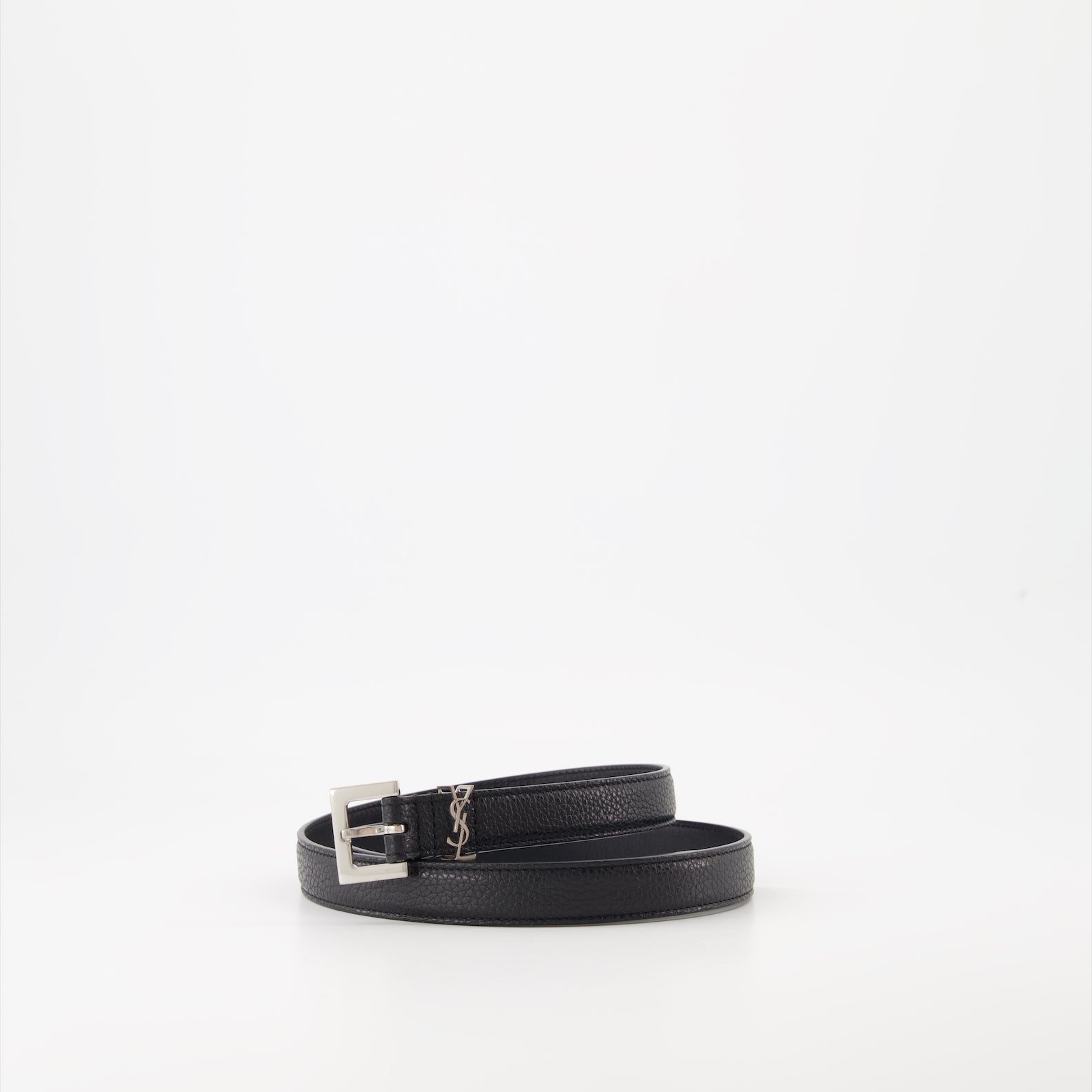 Saint Laurent, Cassandre Belt, Leather Belt, Luxury Accessories, Designer Belt