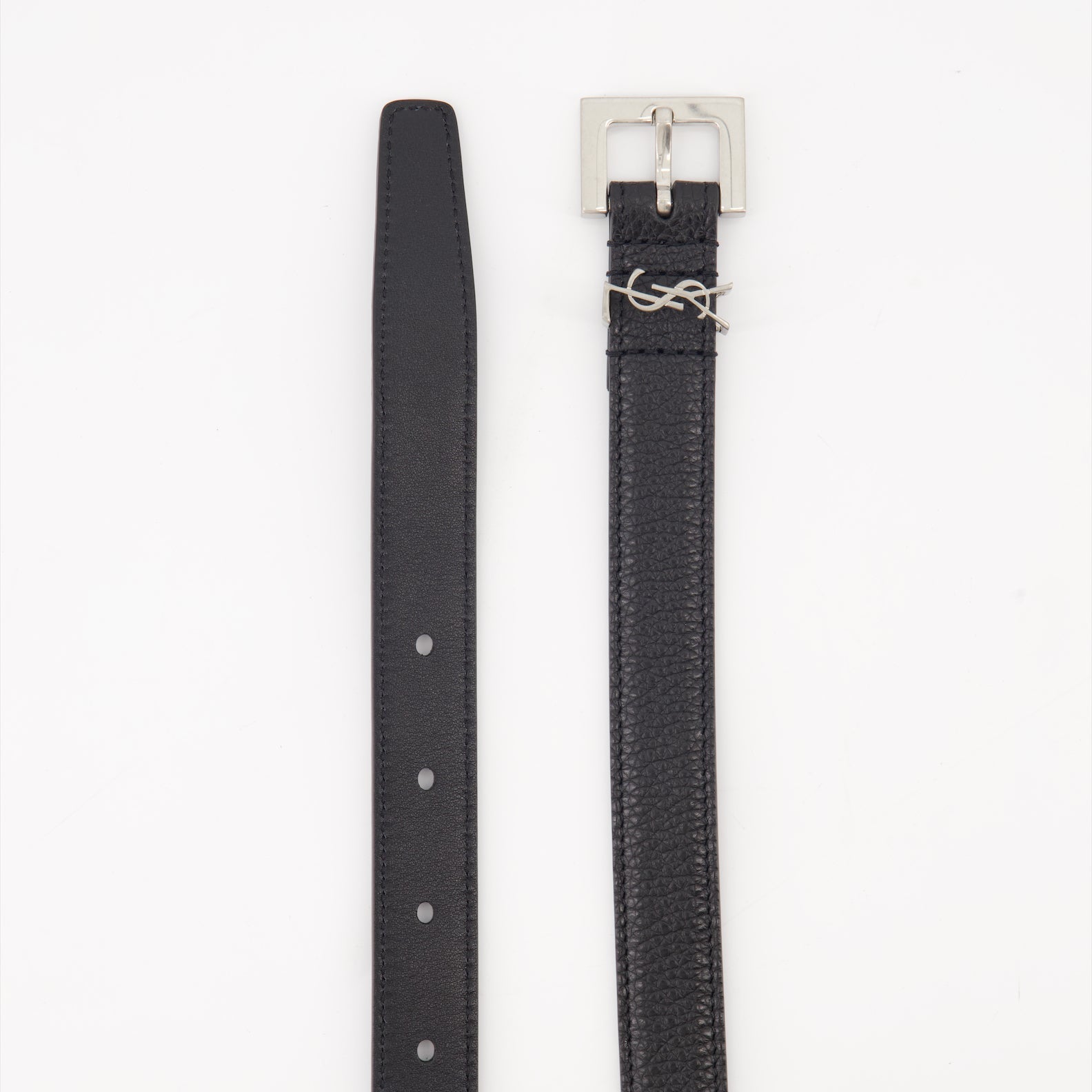 Saint Laurent, Cassandre Belt, Leather Belt, Luxury Accessories, Designer Belt