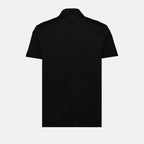 Versace polo, Men's luxury polo, Medusa design, Black polo shirt, High-end fashion