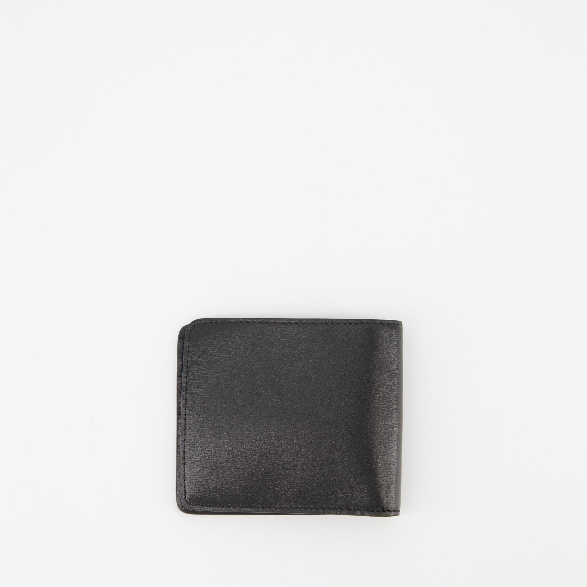 black leather wallet, AMI Paris, luxury wallet, Ami de Coeur, premium accessories