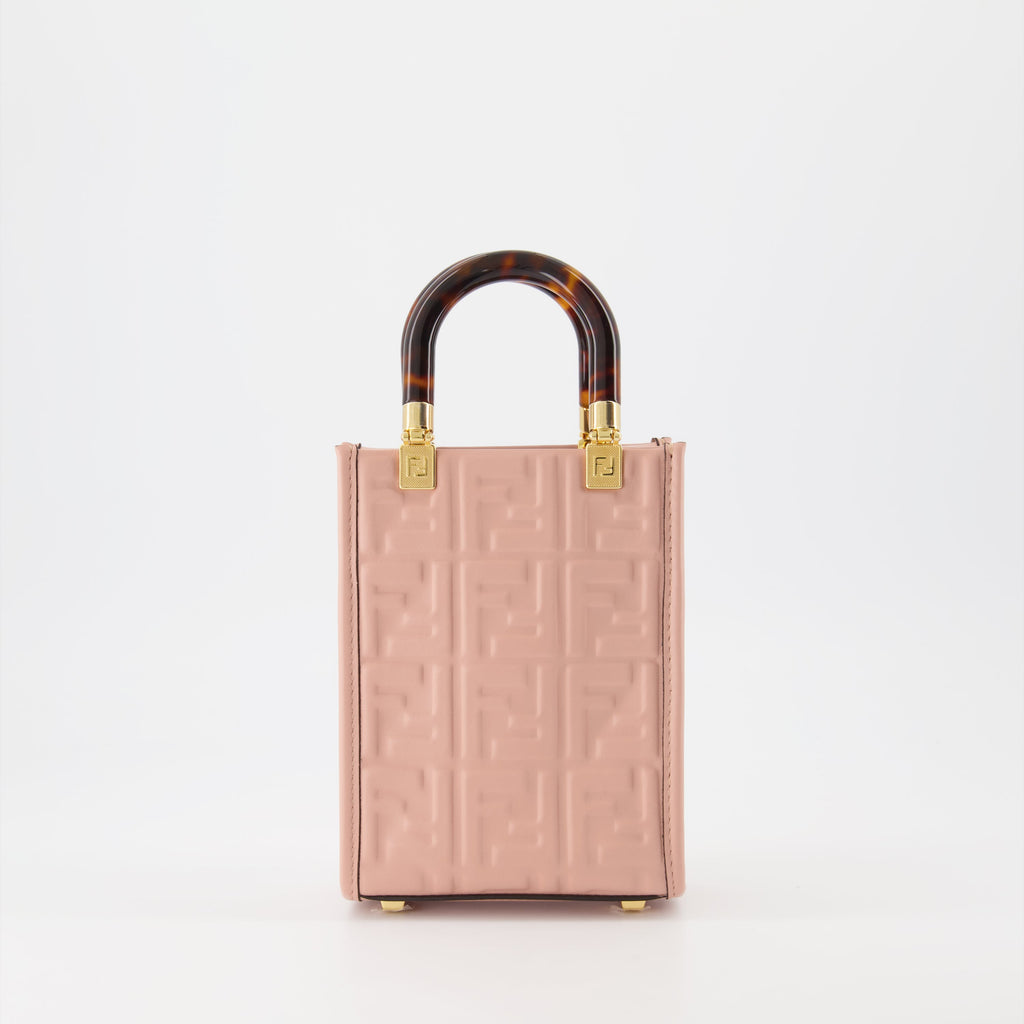 Fendi Sunshine, Rose Bag, Luxury Bag, Women's Designer Bag, High-End Accessories