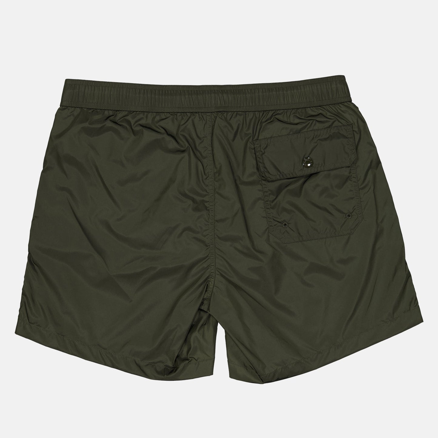 Moncler, swim shorts, luxury swimwear, men's fashion, khaki shorts