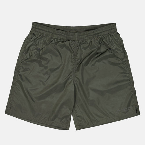 Khaki Logo Swim Shorts