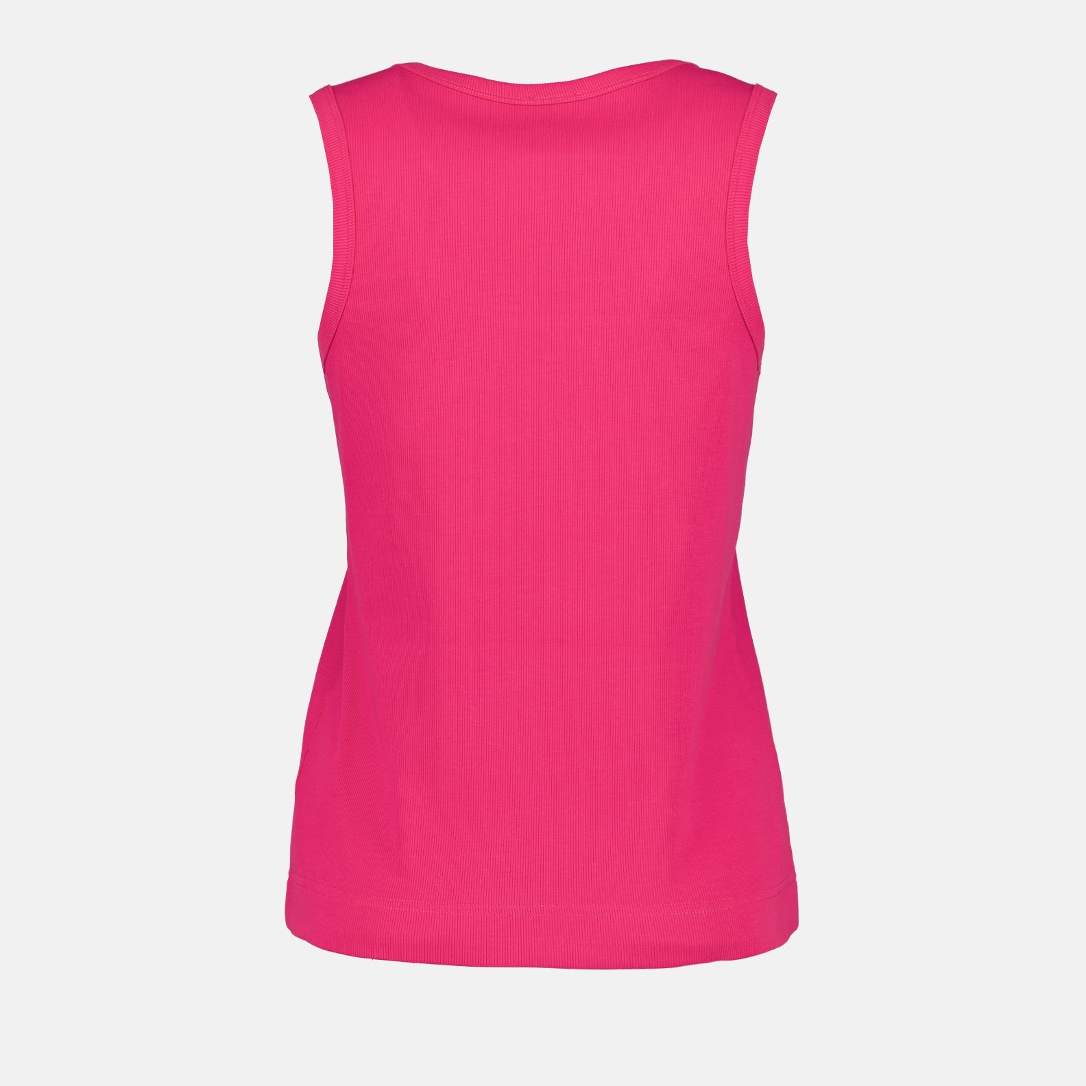 Moncler, Women's luxury top, Pink tank top, Logo sleeveless top, Designer casual wear