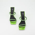 Image of Shangay Wedge Heeled Mules by Giuseppe Zanotti for Women - Season Spring-Summer 2023 - Detail View 9