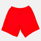 Image de shorts de bain rouges longs par Ami PARIS pour hommes - Saison Printemps-Été 2023 - Vue détaillée du produit 1