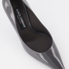 Dolce & Gabbana, shiny leather pumps, luxury women's shoes, elegant footwear, high-end fashion