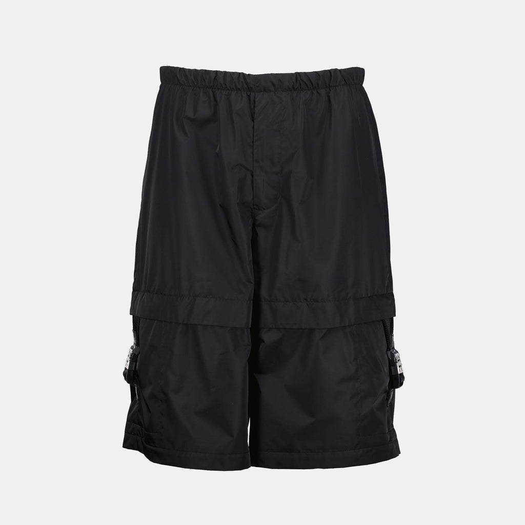 Black Cargo Shorts