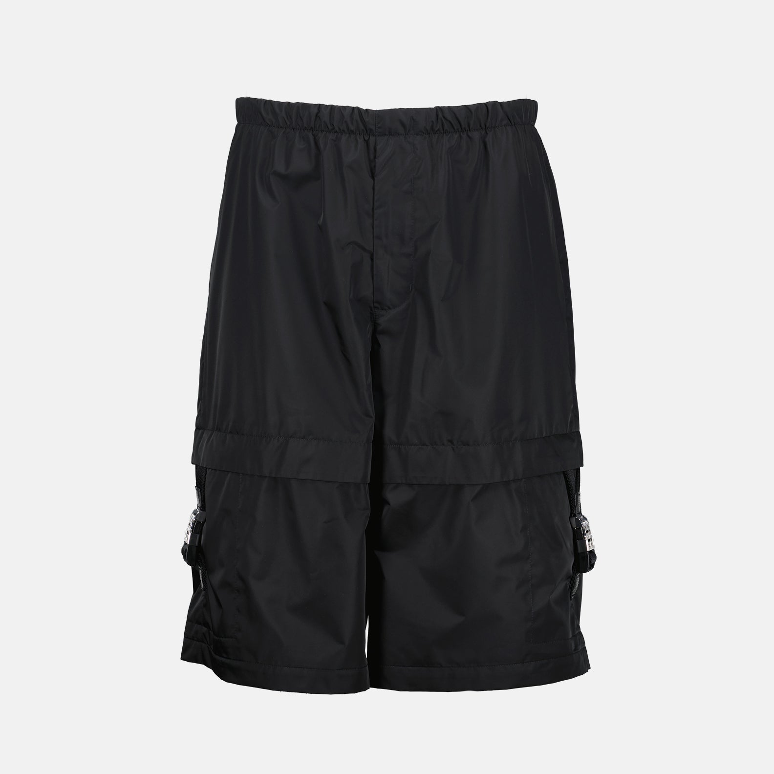 Givenchy cargo shorts, men's black shorts, luxury streetwear, high-end fashion, designer men's shorts