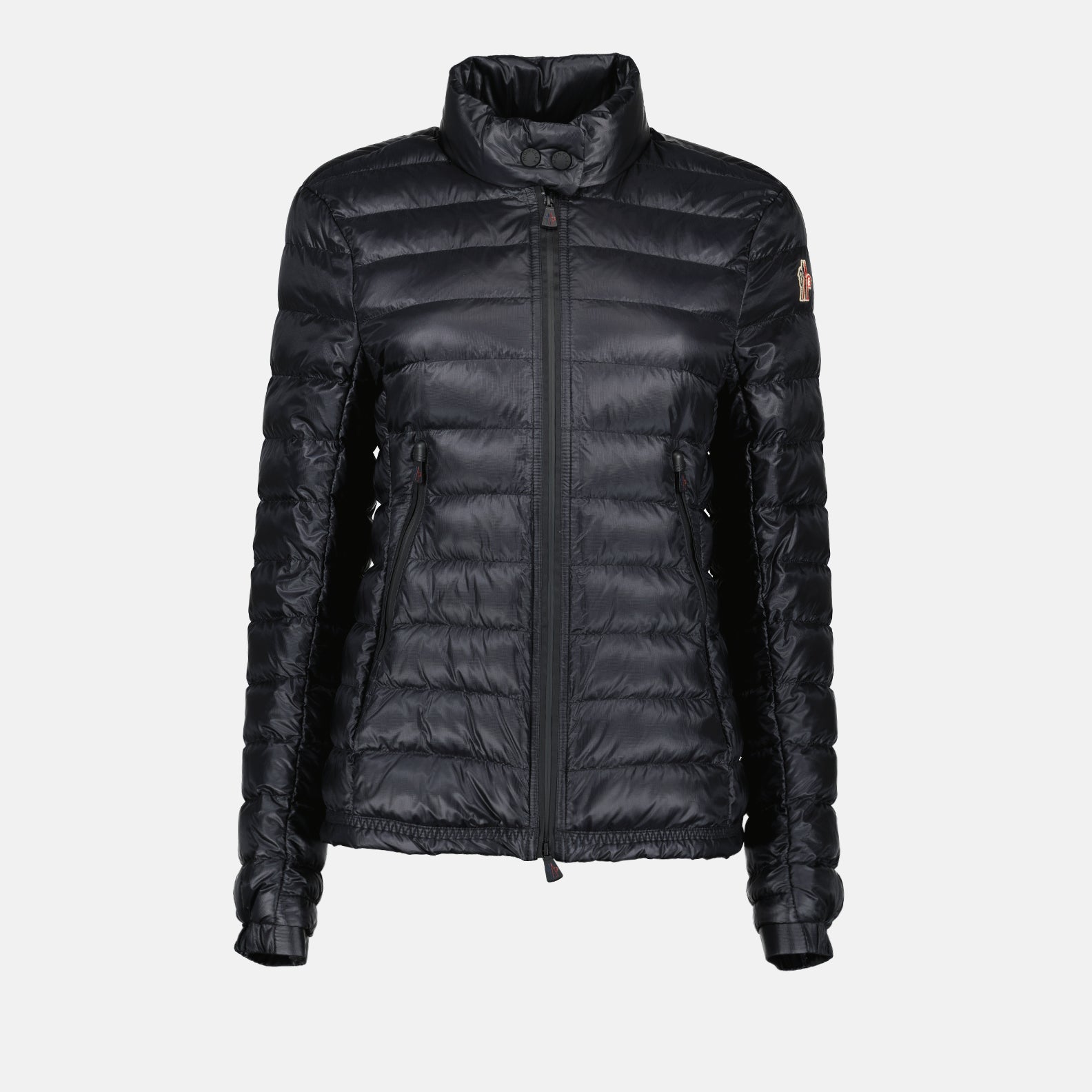 Moncler Grenoble, Women's luxury jacket, Winter fashion, Black jacket, High-end outerwear