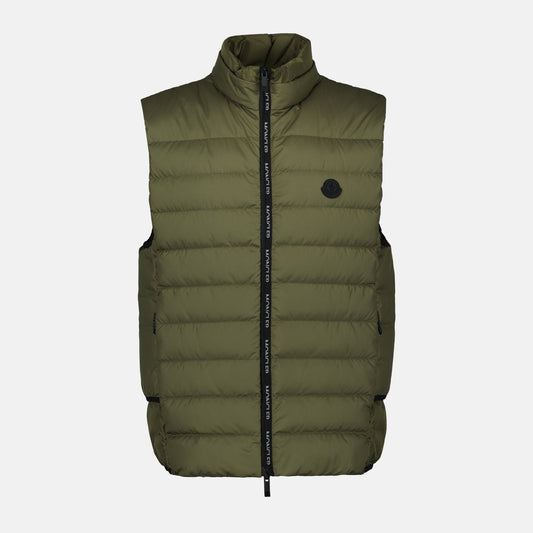 Moncler, tarn down vest, luxury men's wear, sleeveless jacket, men's fashion