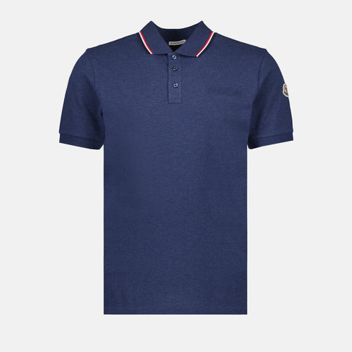 Polo with Logo and Trim