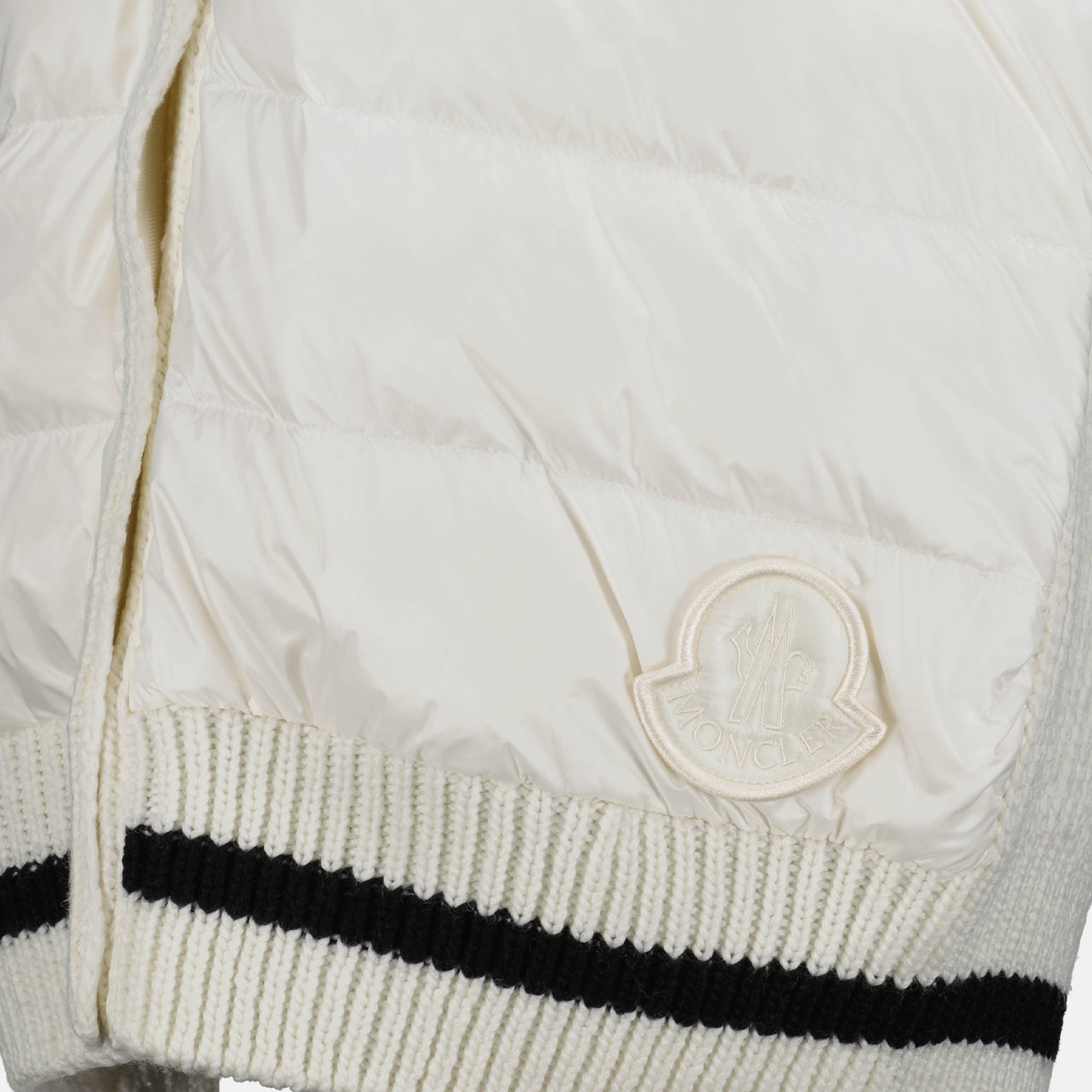 Moncler, Sleeveless Cardigan, Women's Luxury Fashion, White Cardigan, Designer Clothing