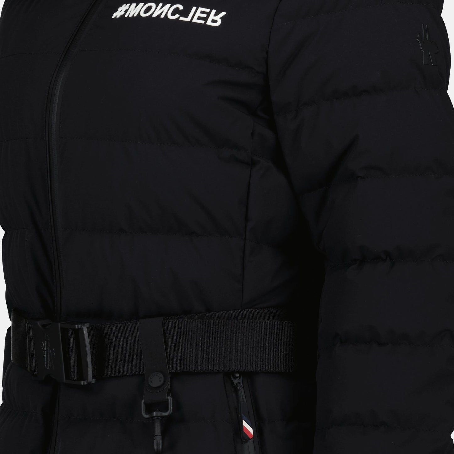 Moncler Grenoble, Bettex short jacket, Women’s luxury jacket, Black winter jacket, High-end fashion