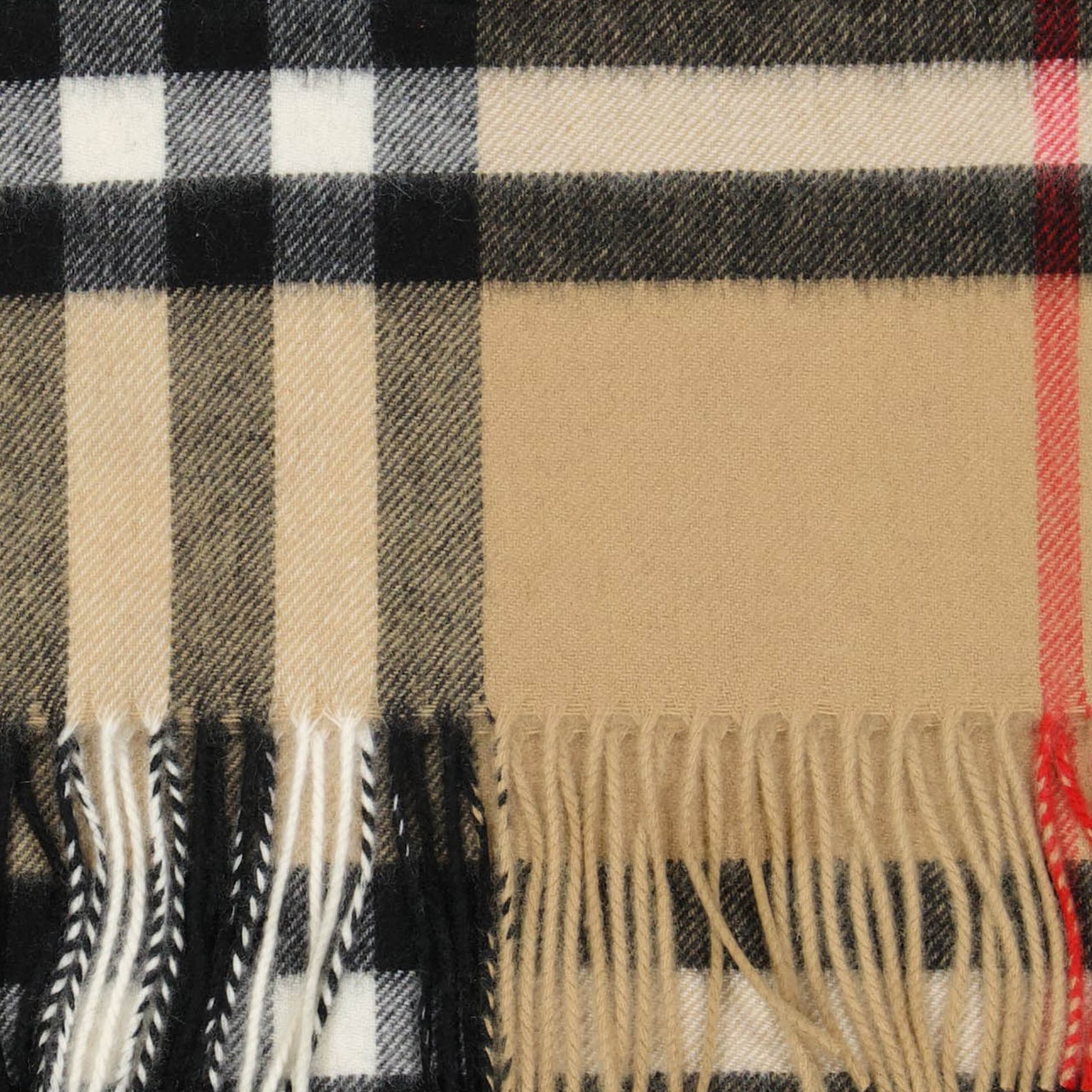 Burberry, Women's Scarf, Cashmere Scarf, Luxury Accessory, Checkered Scarf