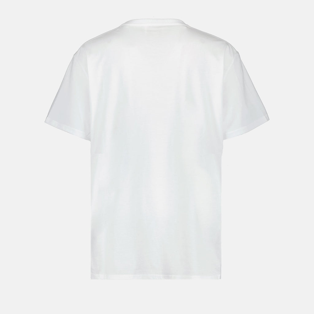 Alexander McQueen, Skull T-shirt, Men's luxury fashion, Designer T-shirt, White T-shirt