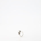 Alexander McQueen, The Side Skull ring, women's silver ring, designer jewelry, luxury accessories
