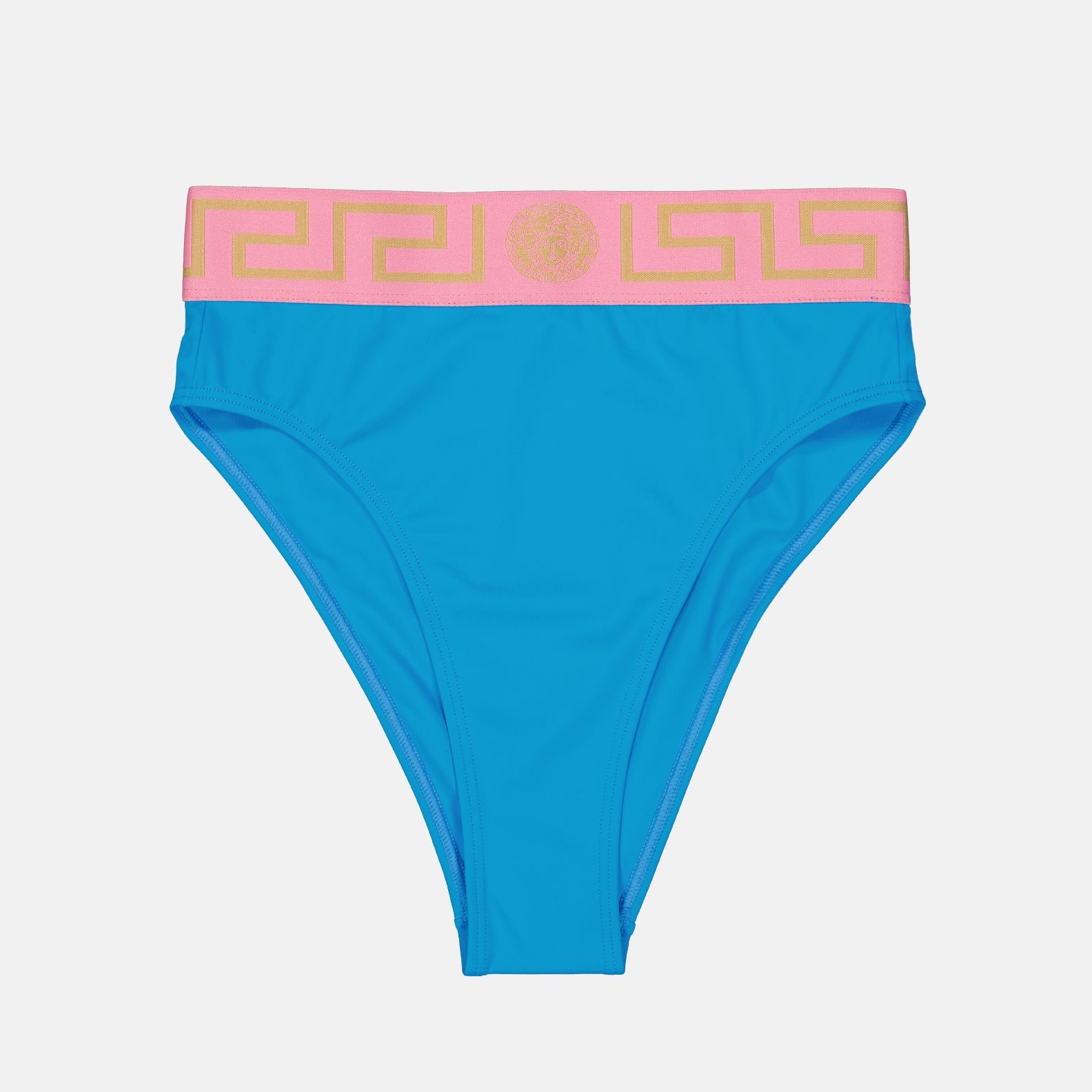 Versace, Women's Swim Briefs, Greca Border, Luxury Swimwear, Designer Swimwear