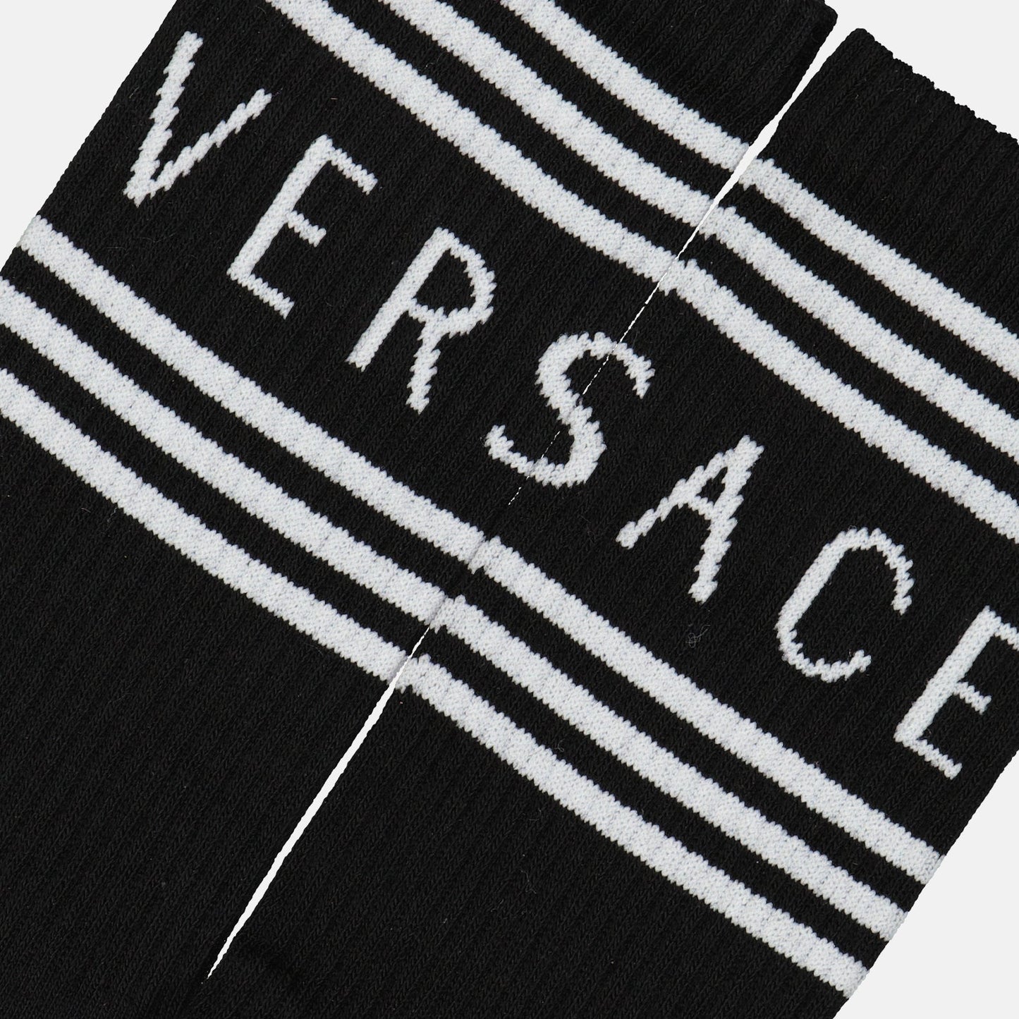 Versace socks, men's luxury socks, 90s vintage fashion, designer men's accessories, iconic logo socks