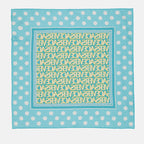 Versace silk scarf, women's luxury accessory, allover pattern scarf, elegant silk scarf, designer scarves