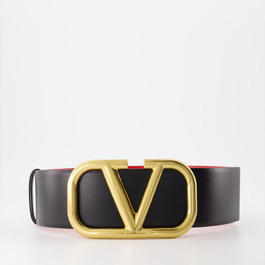 Valentino Garavani belt, VLogo belt, reversible belt, women's luxury accessories, designer belt